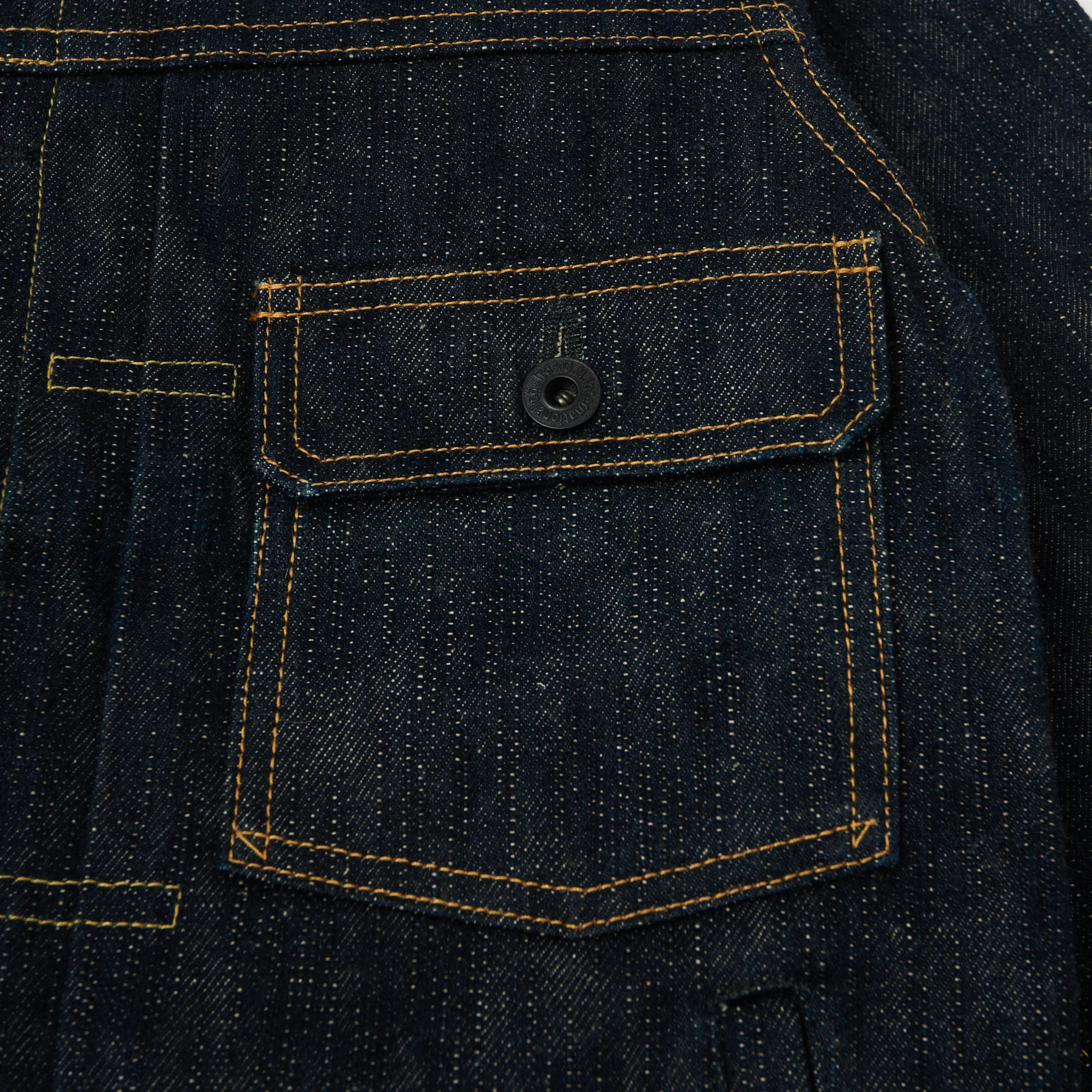 ONI Denim 02516P-GCKHN Green Cast Kihannen Type II Denim Jacket - Image 5