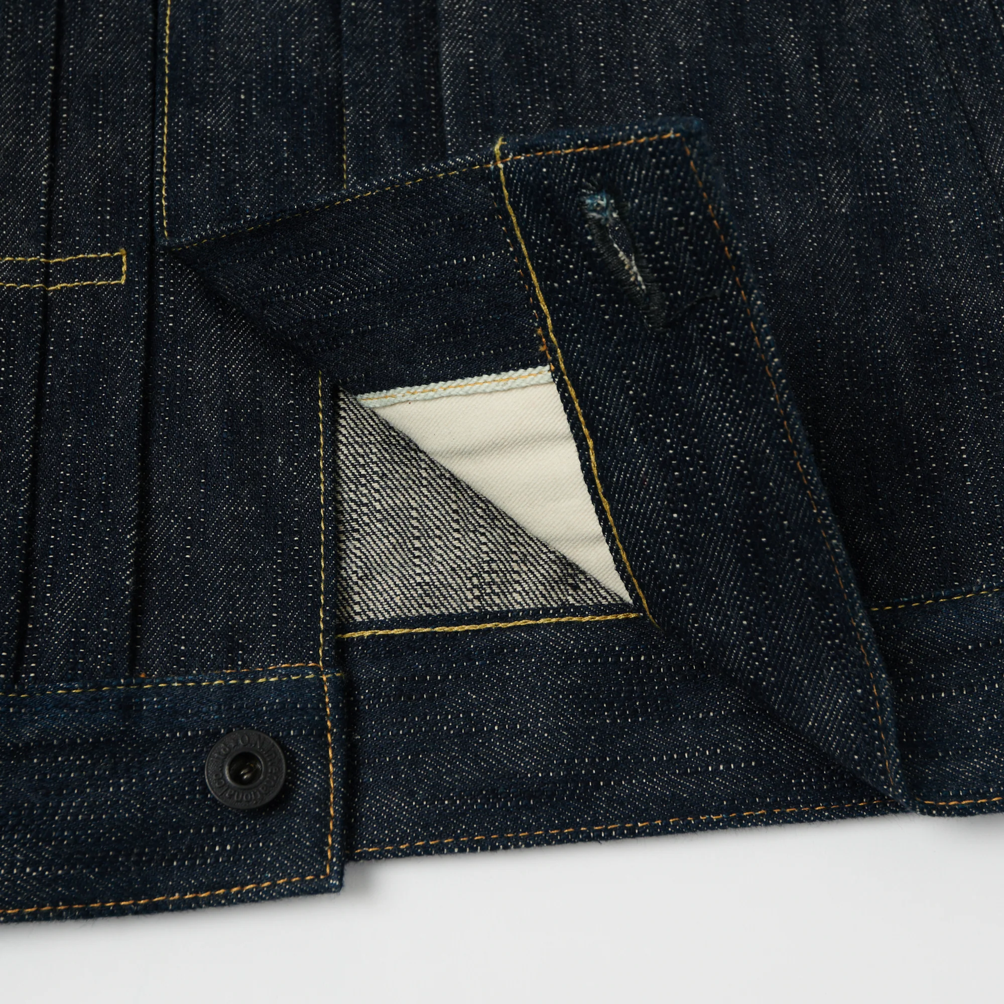 ONI Denim 02516P-GCKHN Green Cast Kihannen Type II Denim Jacket - Image 6