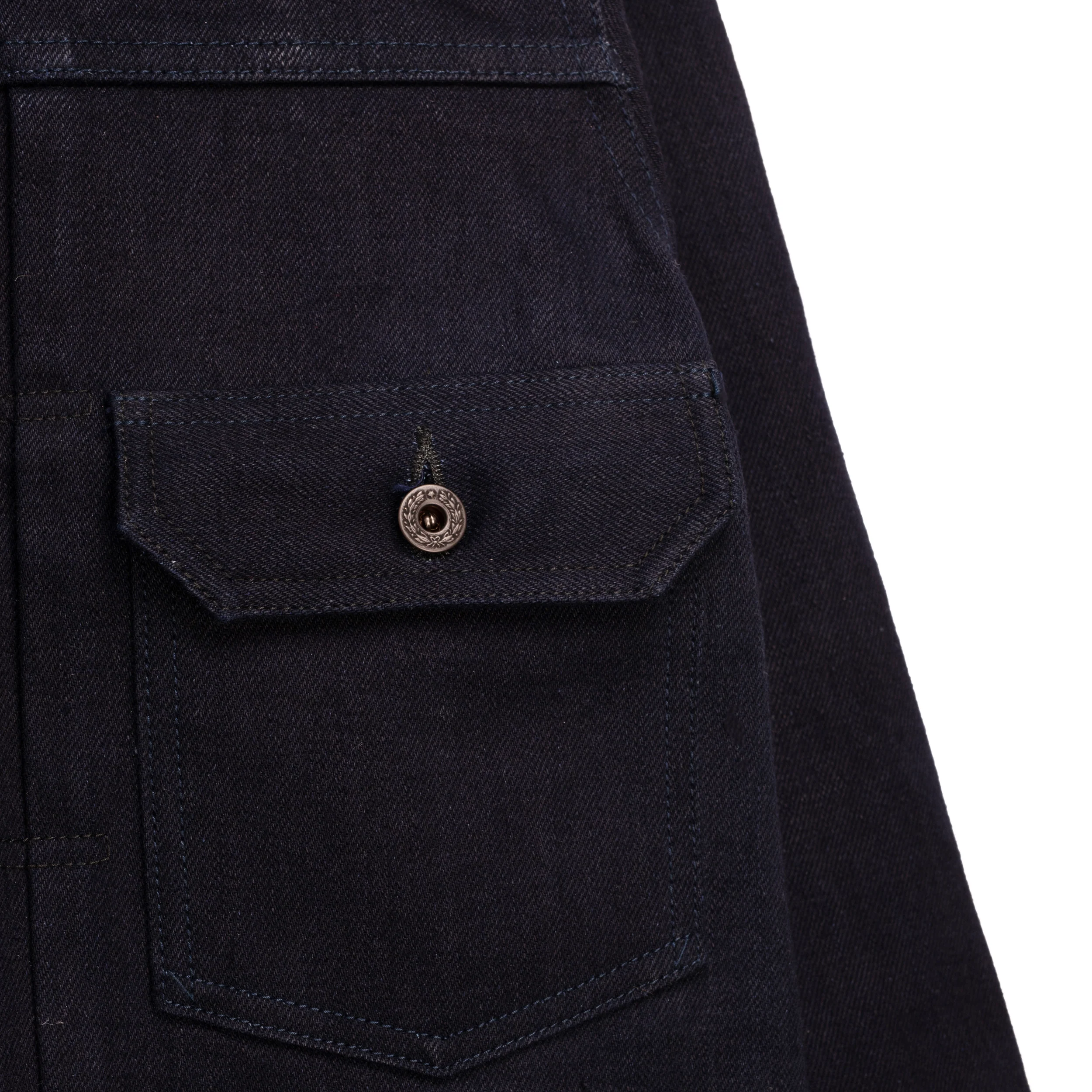 ONI Denim 02517HOX Type II Jacket - Indigo Duck Canvas - Image 4