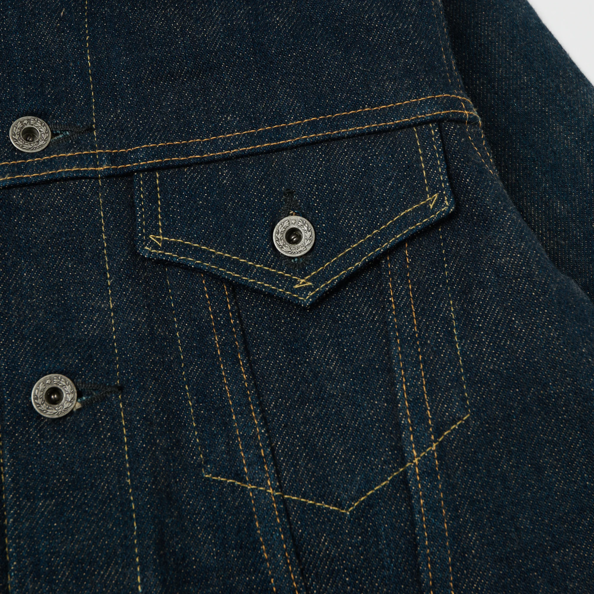 ONI Denim 02527ZR 20oz Type III Secret Denim Jacket - Raw - Image 5