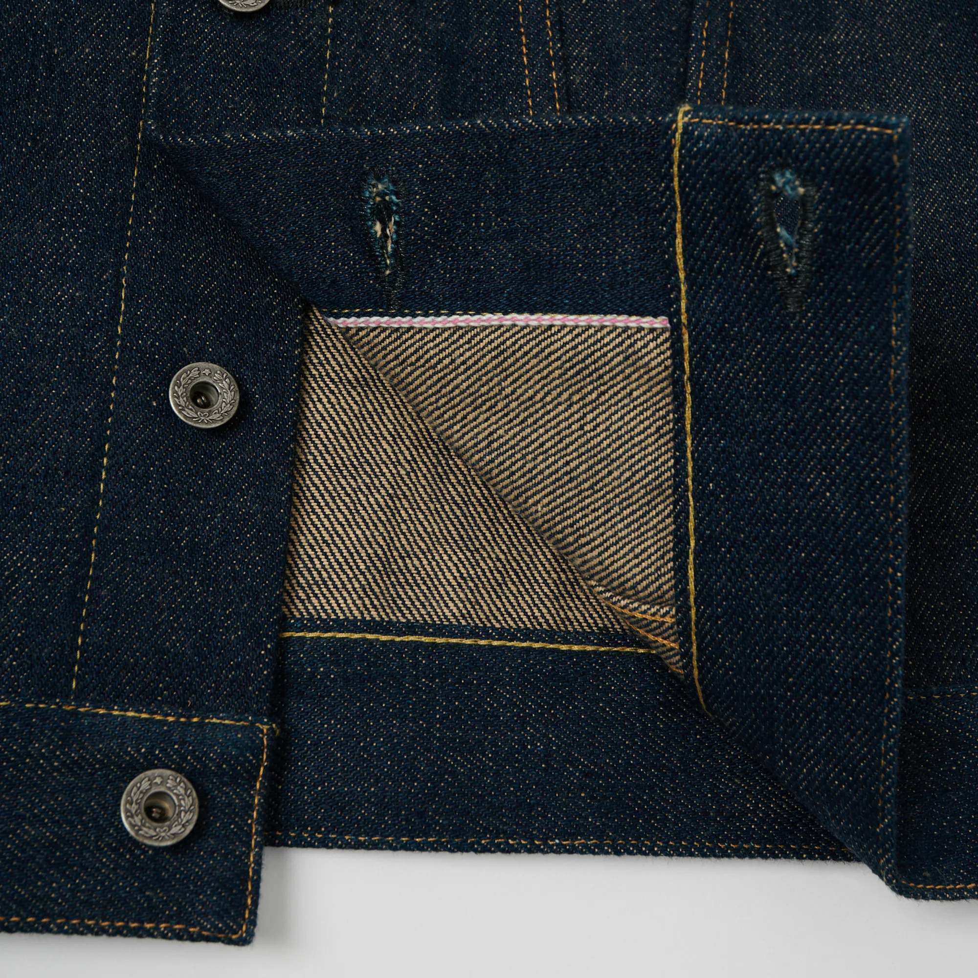 ONI Denim 02527ZR 20oz Type III Secret Denim Jacket - Raw - Image 6
