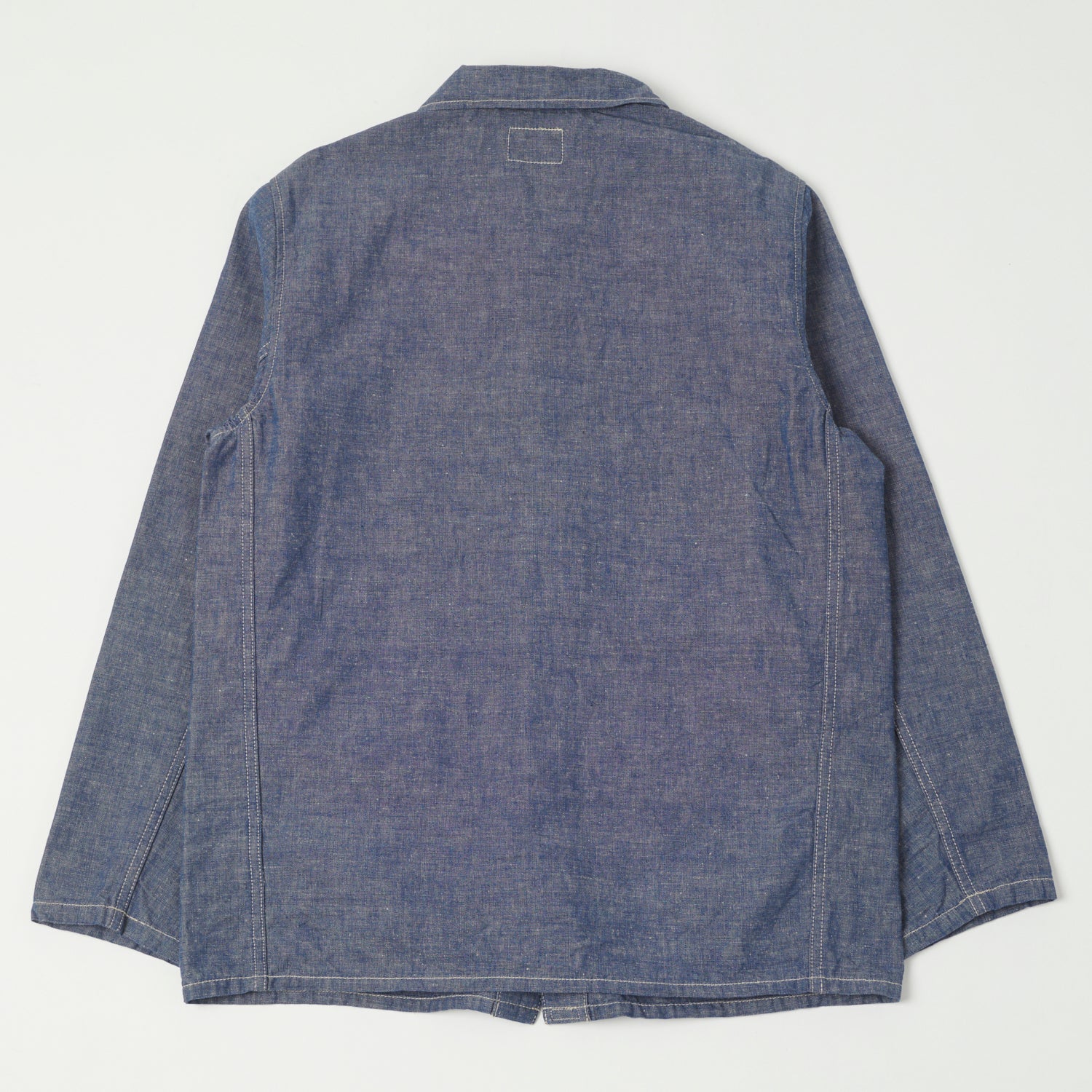 ONI Denim 03101-HCBGY 8.3oz Heavy Chambray Coverall Jacket - Blue Grey One Wash - Image 6