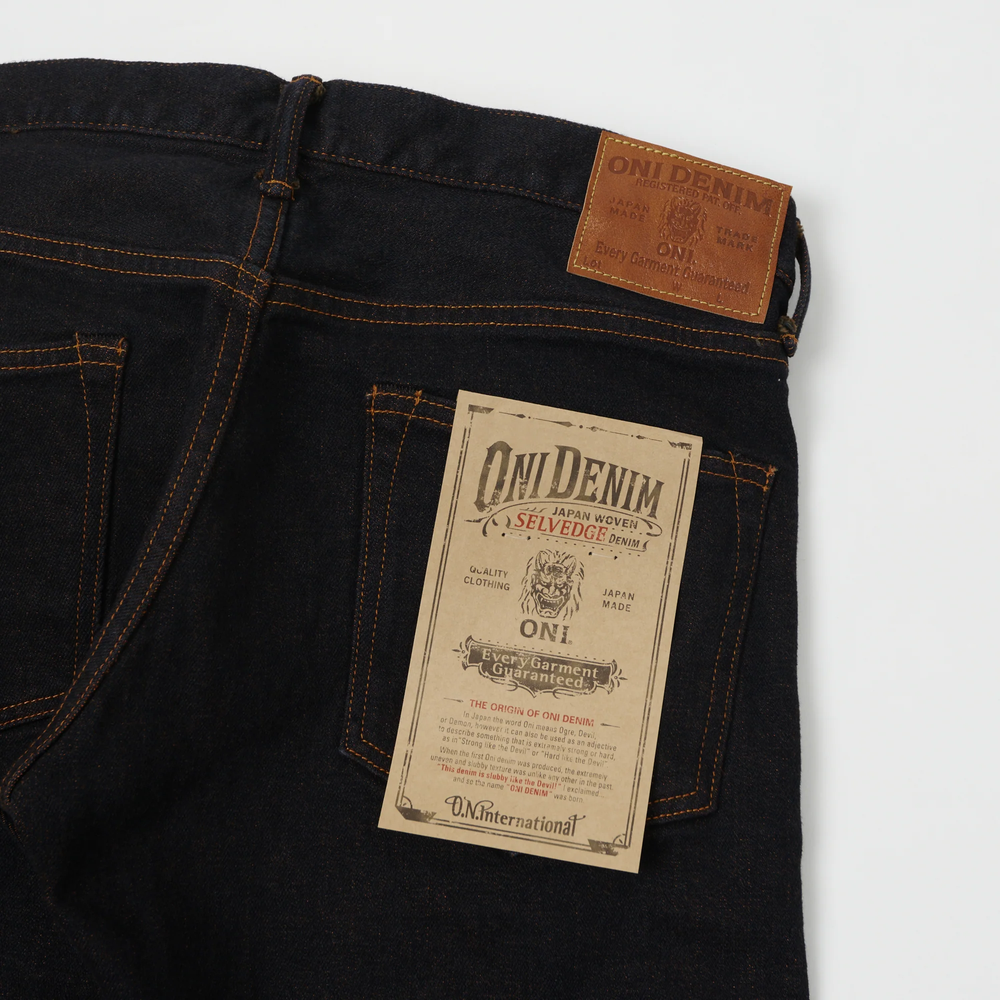 ONI Denim 122S-RU Slim Tapered Jean - Rust Overdye One Wash - Image 5