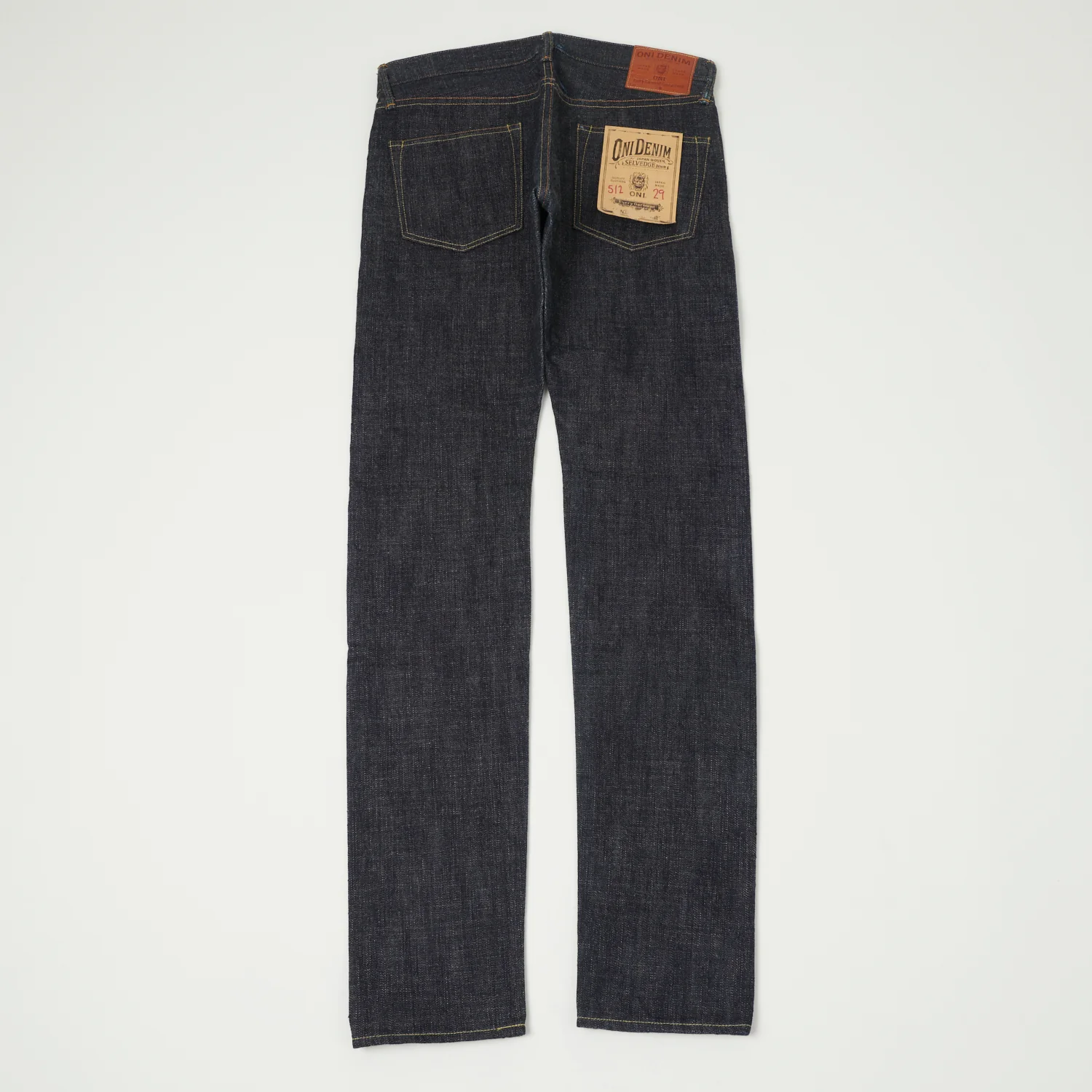 ONI Denim 512XX 16.5oz Slim Straight Jean - Raw - Image 4