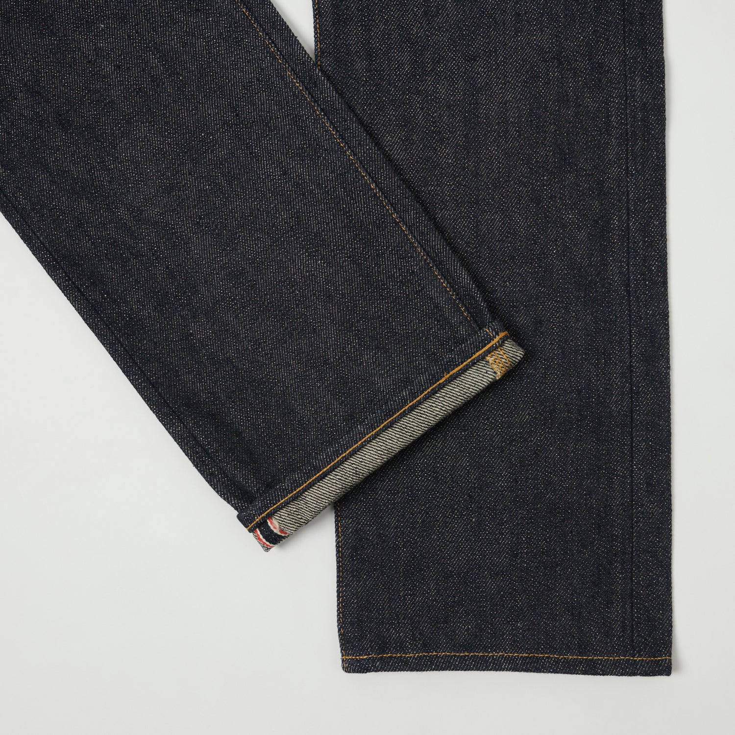 ONI Denim 552 Natural Indigo Secret Denim 20oz Slim Straight Jean - Raw - Image 4