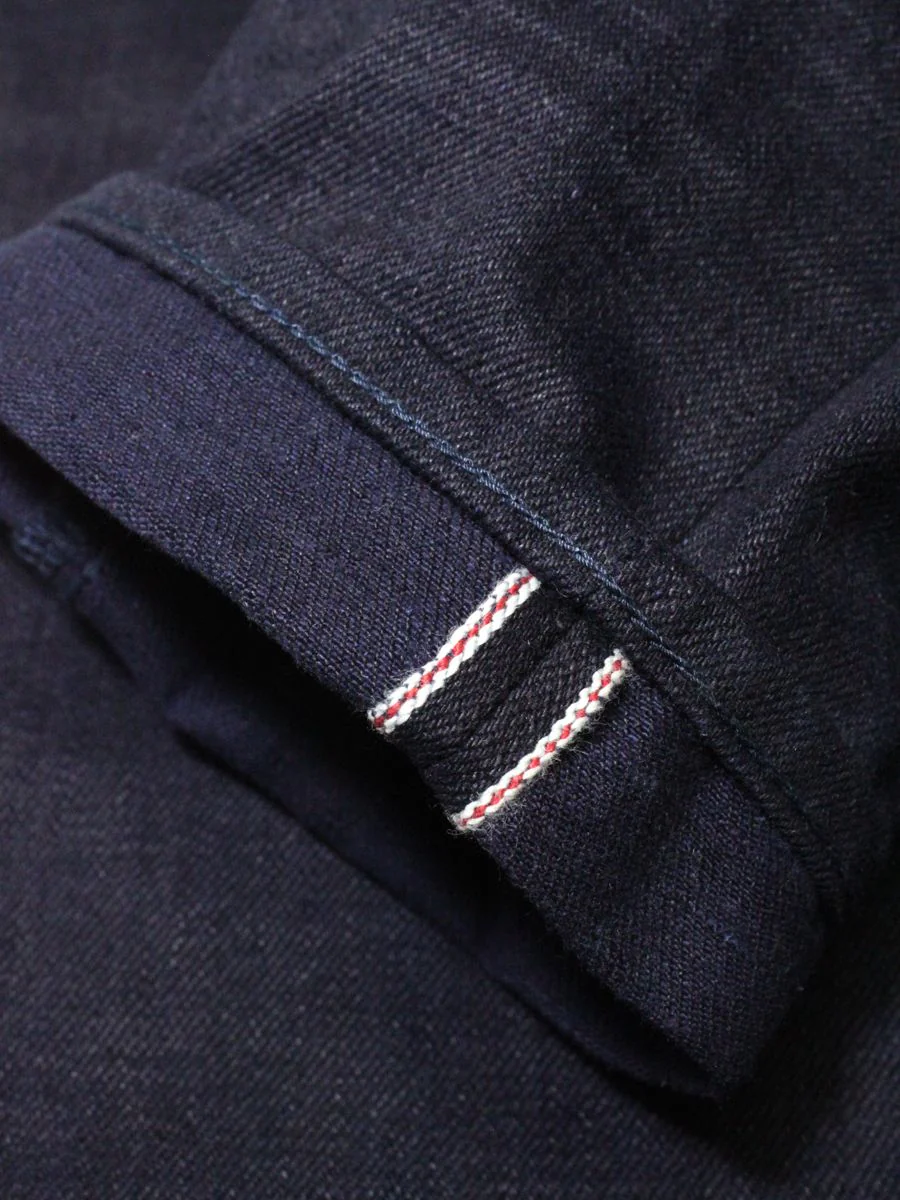 ONI Denim 602 17oz Deep Indigo Regular Tapered Jean - Raw - Image 8