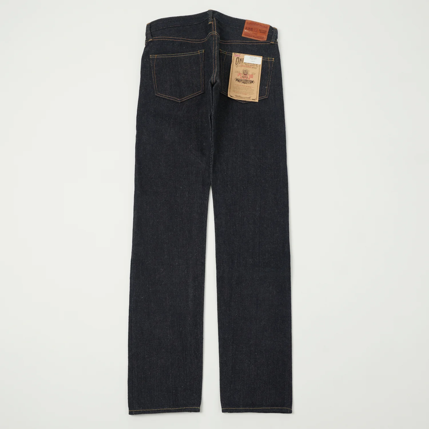 ONI Denim 602 Natural Indigo 22oz Regular Tapered Jean - Raw - Image 4
