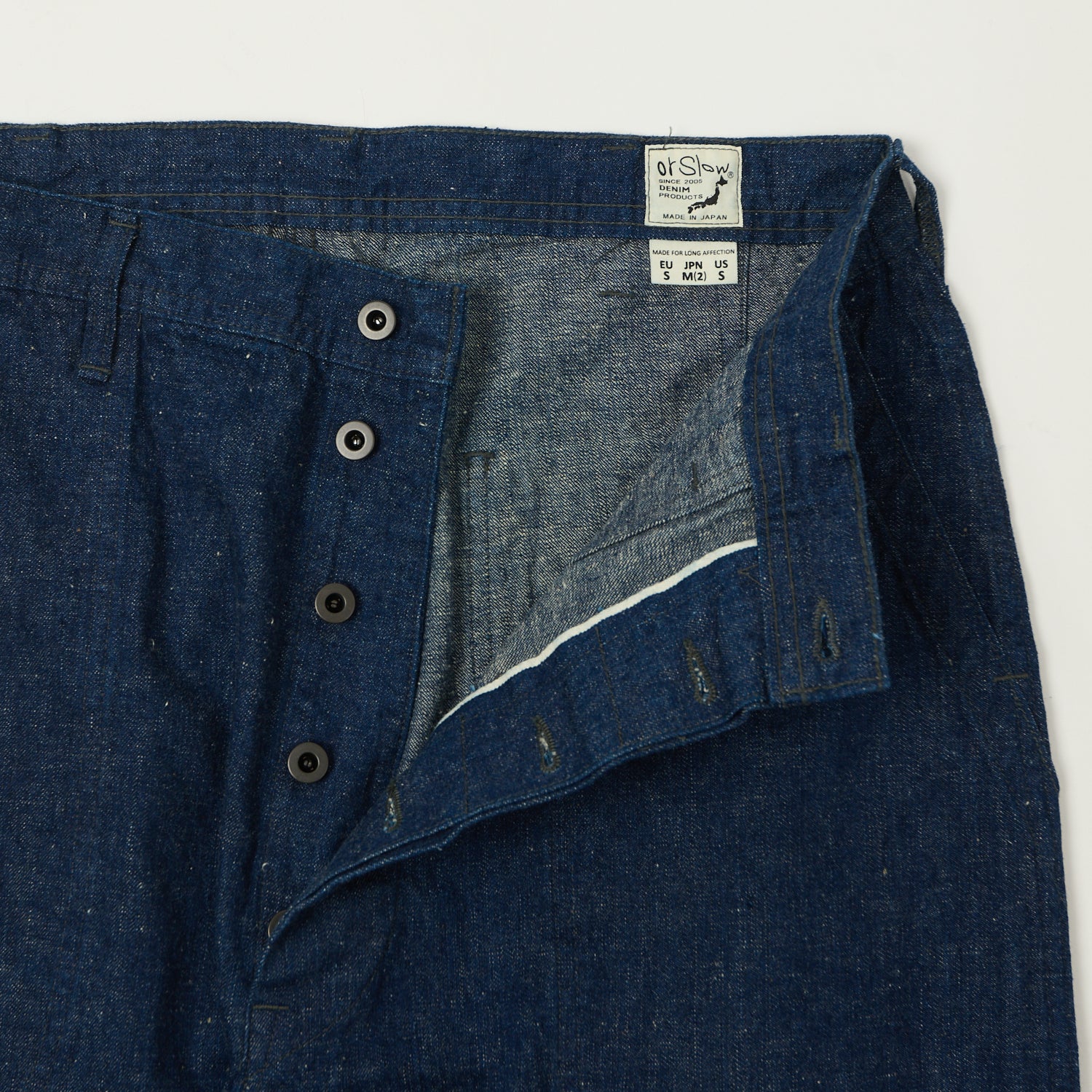 orSlow U.S. Navy Denim Trousers - One Wash - Image 4