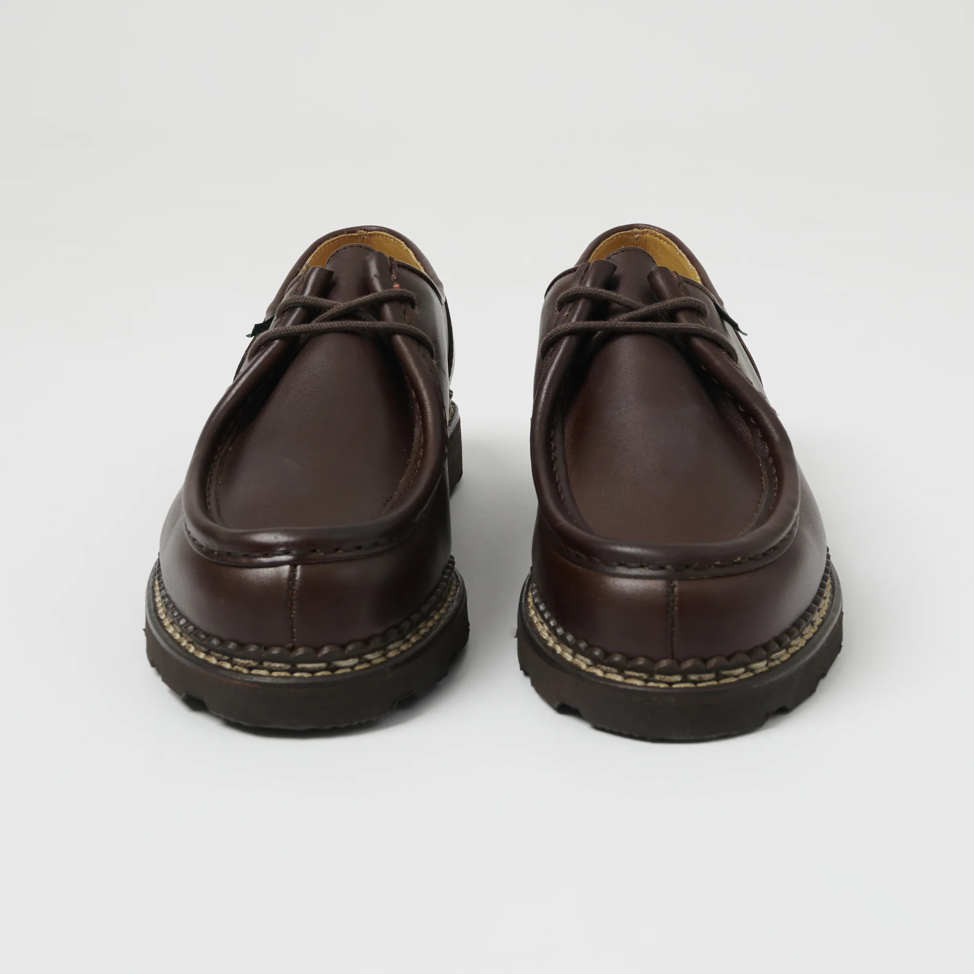 Paraboot Michael Marche Shoe - Brown Lisse Café - Image 4