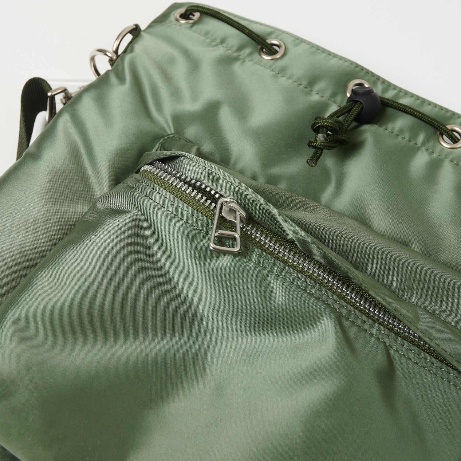 Porter-Yoshida & Co. Large Balloon Sac - Sage Green - Image 6