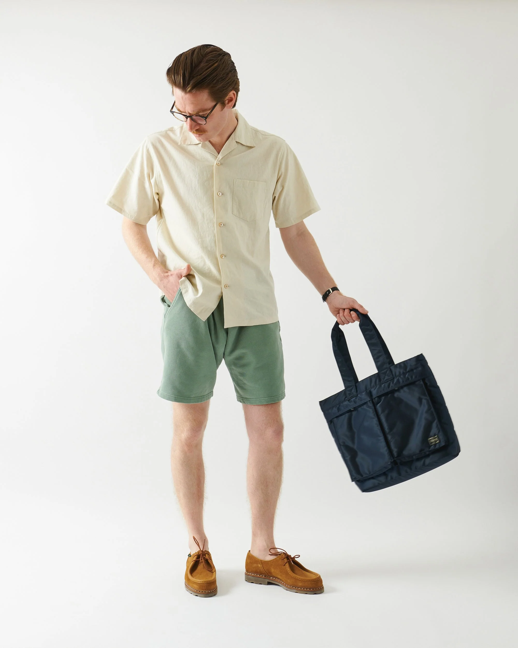 Porter-Yoshida & Co. Tanker Tote Bag - Iron Blue - Image 8