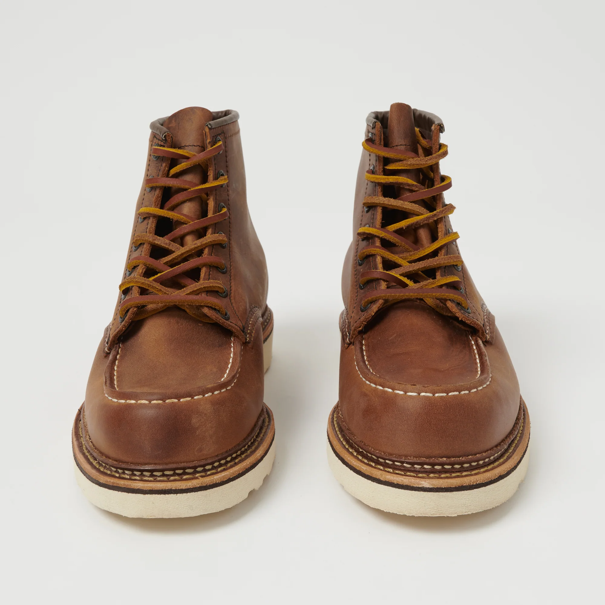 Red Wing 1907 Classic Moc Toe Boot - Copper Rough & Tough - Image 3