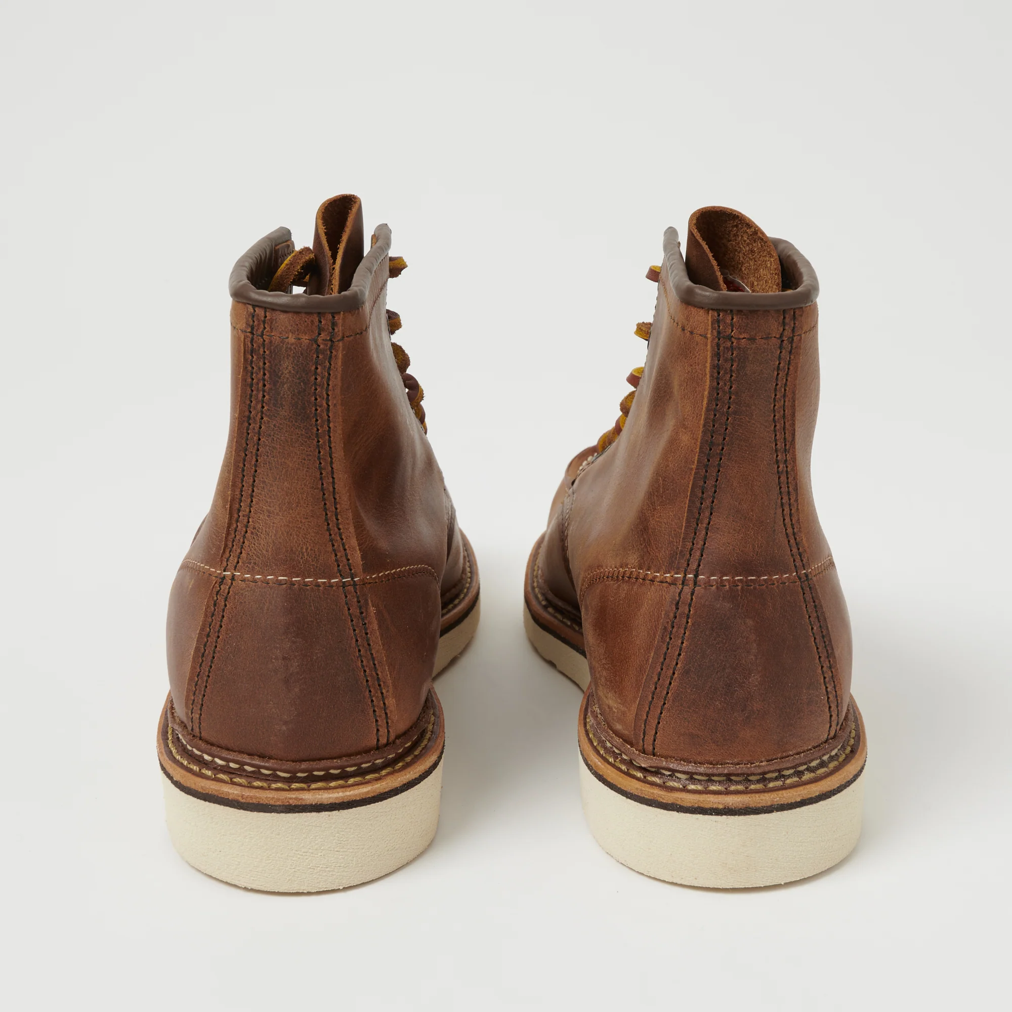 Red Wing 1907 Classic Moc Toe Boot - Copper Rough & Tough - Image 4