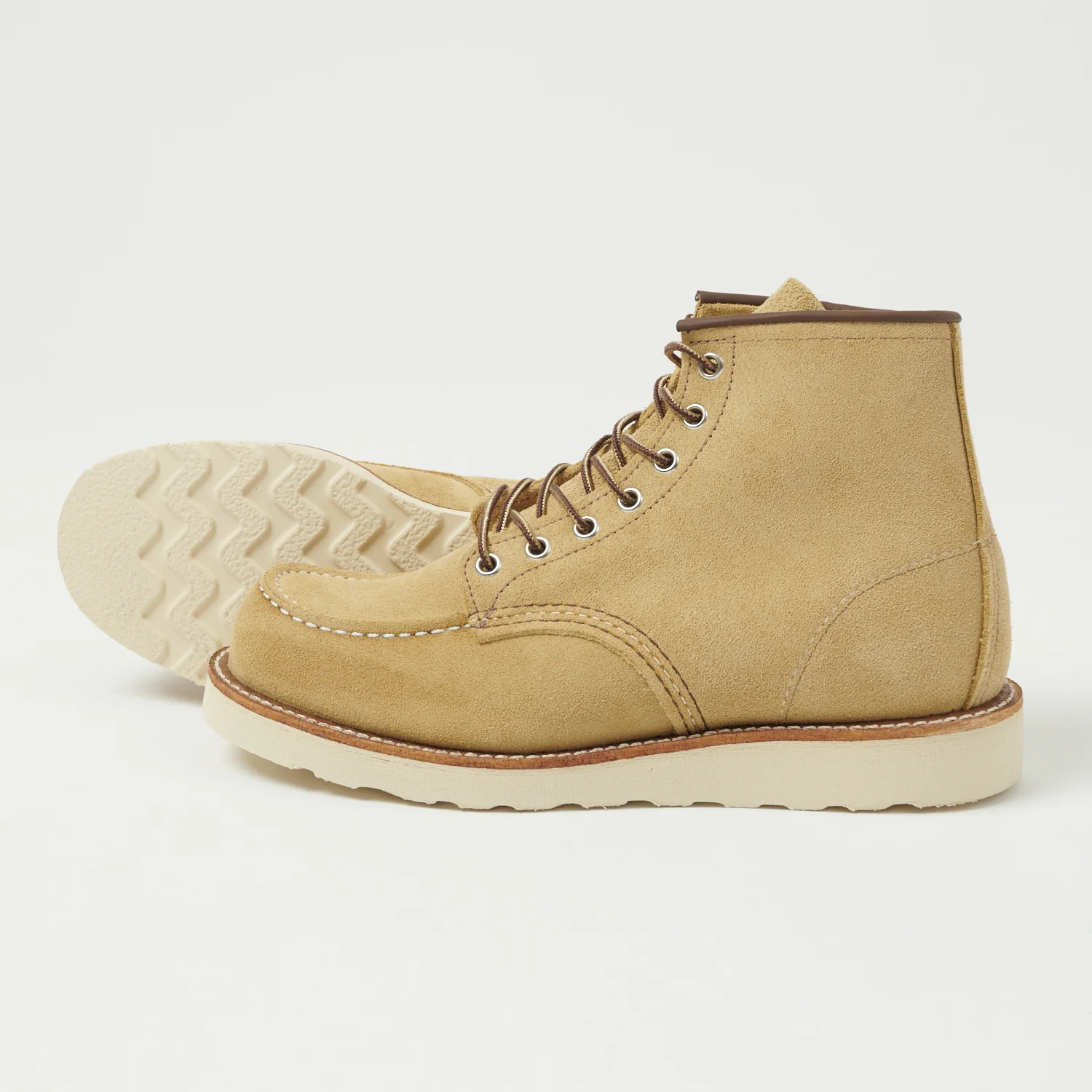 Red Wing 8833 Classic Moc Toe Boot - Hawthorne Abilene Roughout - Image 3