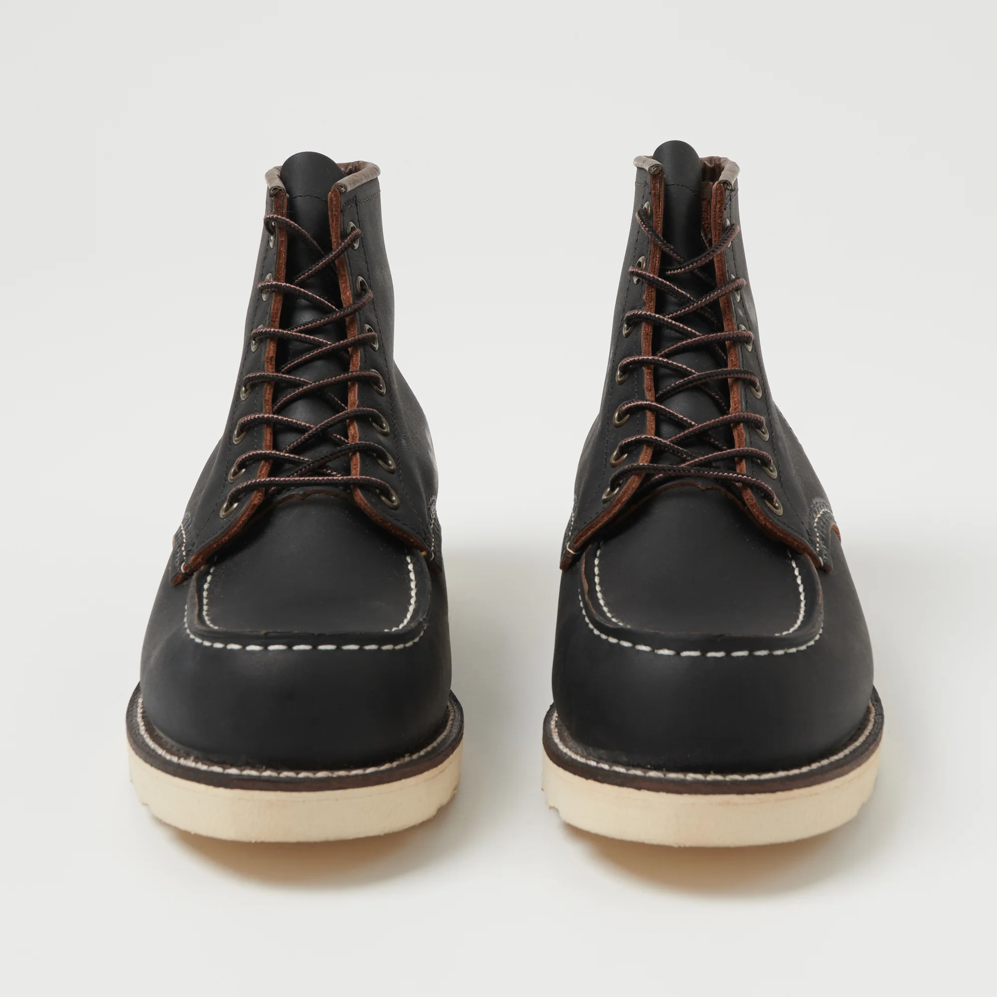 Red Wing 8849 Classic Moc Toe Boot - Black Prairie - Image 4