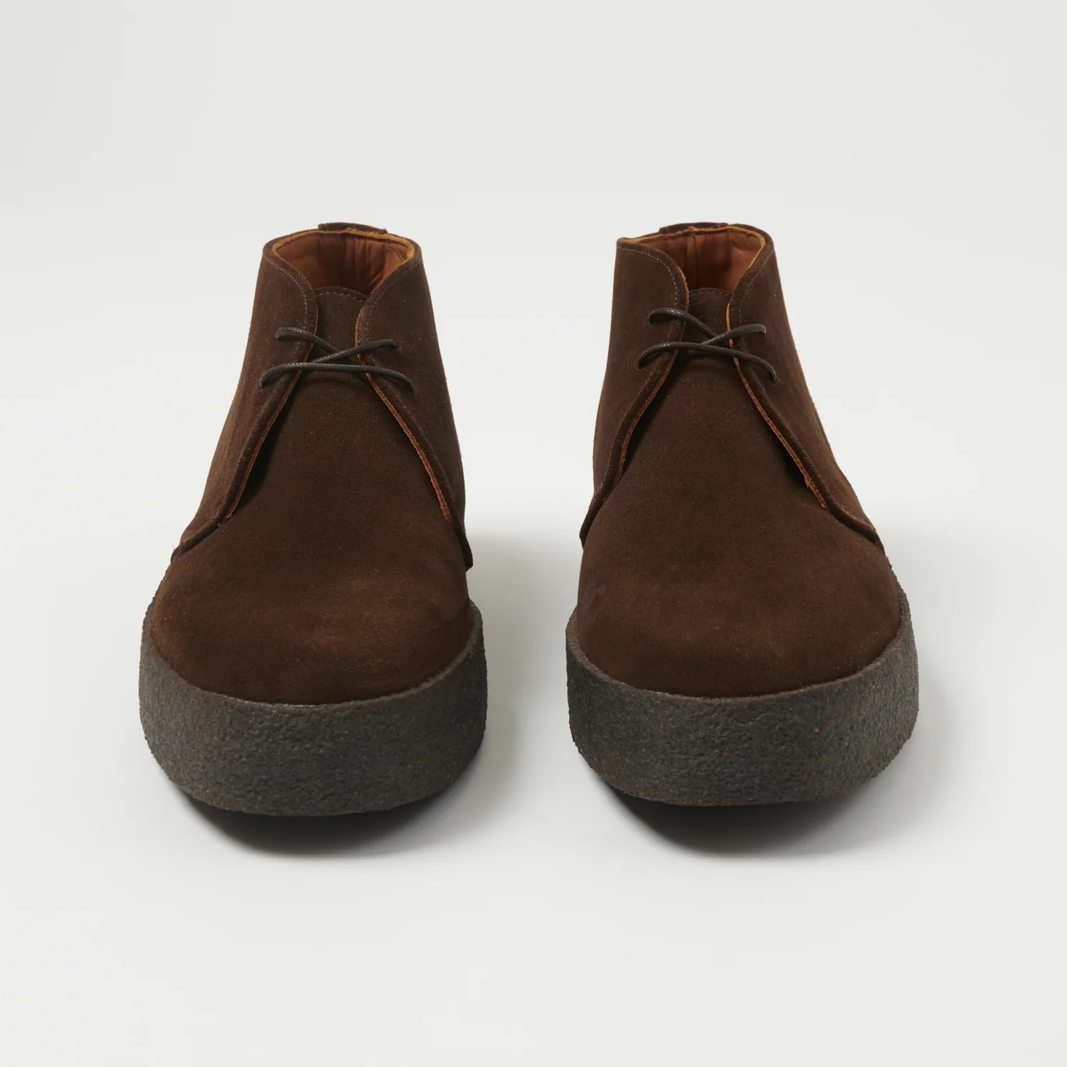 Sanders Japan Collection Brit Chukka - Chocolate Brown Suede - Image 3