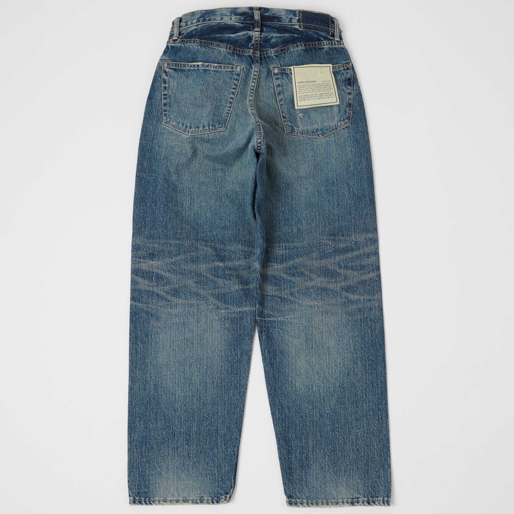Spellbound 713B 13.5oz Extra Wide Tapered Jean - Blast Wash - Image 4