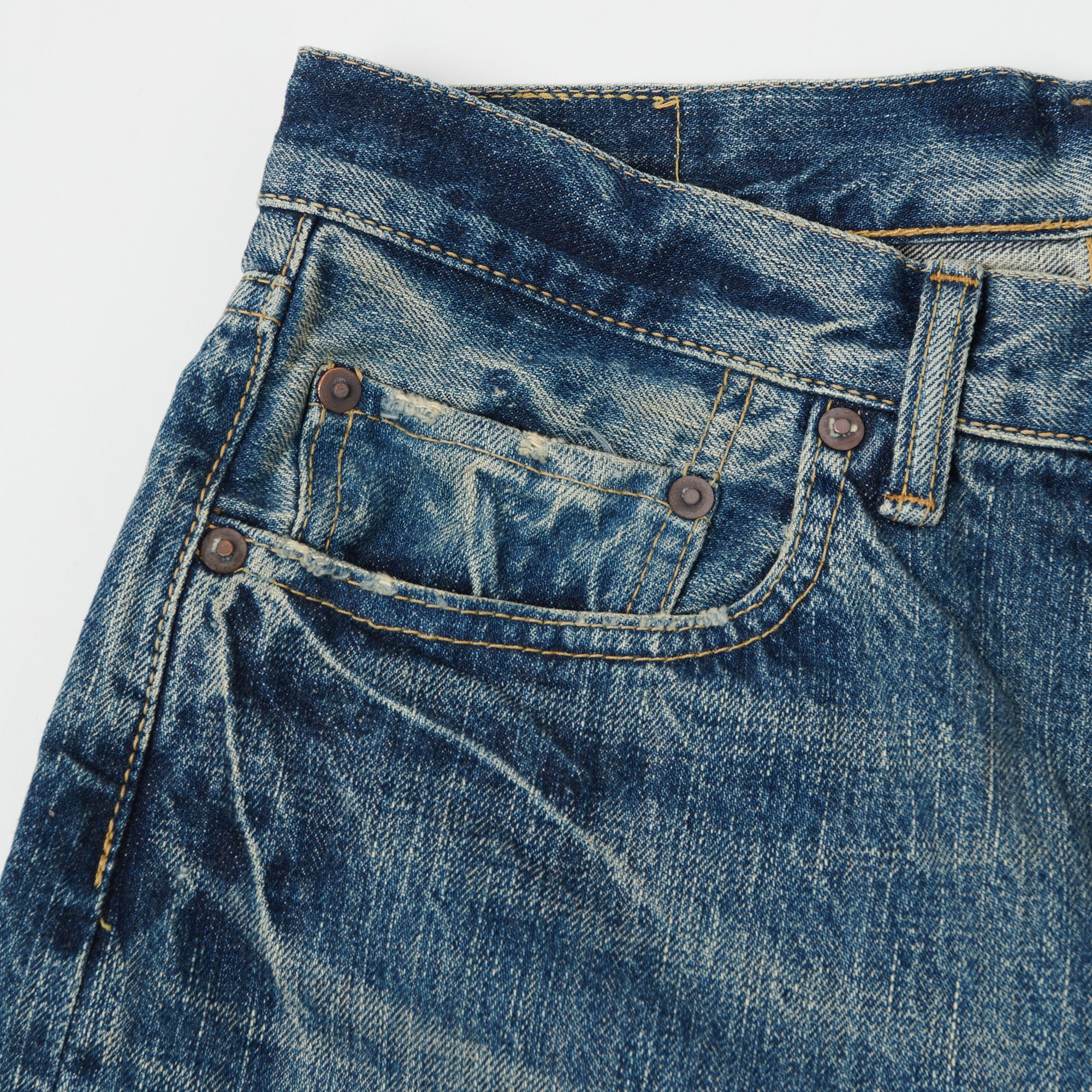 Spellbound 713B 13.5oz Extra Wide Tapered Jean - Blast Wash - Image 6
