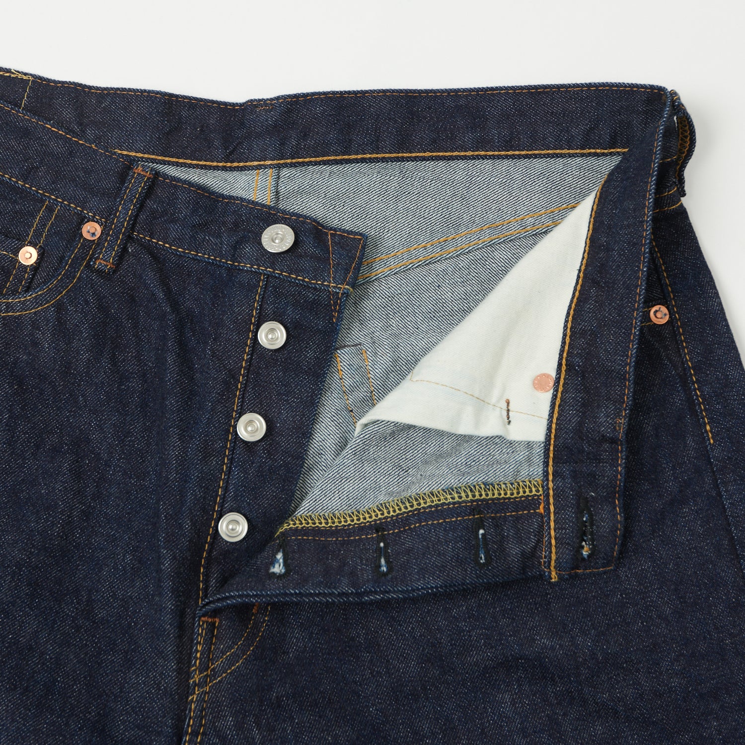 Spellbound 713B 13.5oz Extra Wide Tapered Jean - One Wash - Image 5