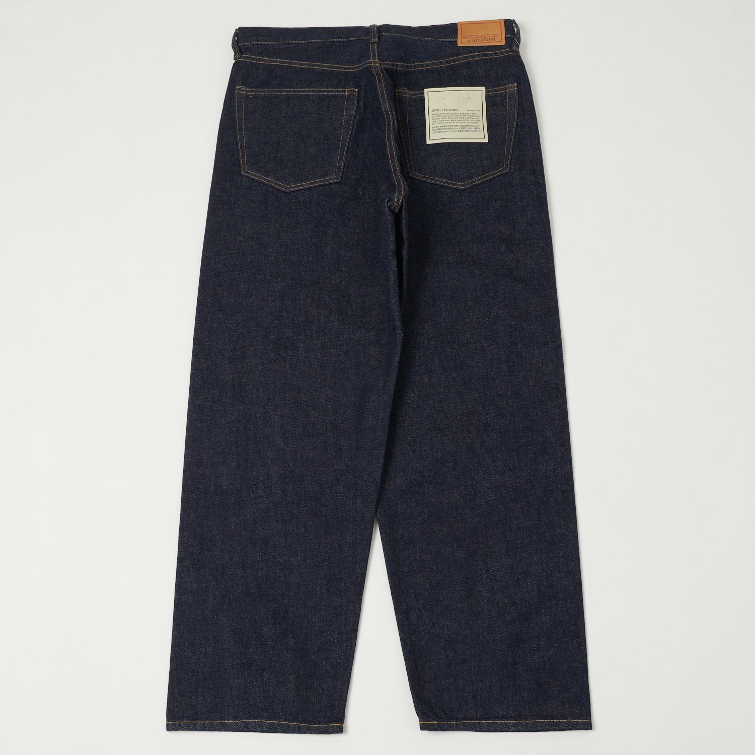 Spellbound 713B 13.5oz Extra Wide Tapered Jean - One Wash - Image 7