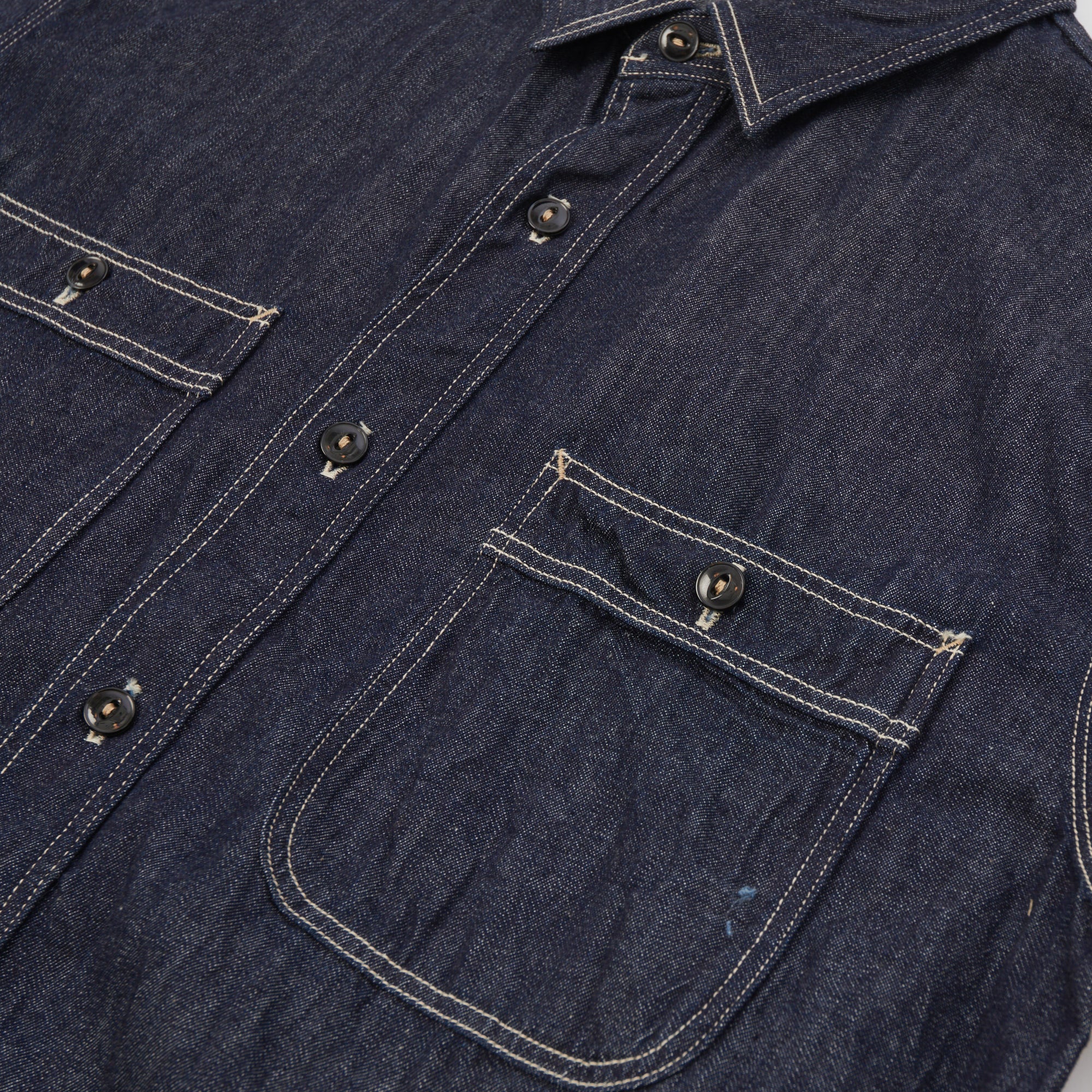 Spellbound Denim Work Shirt - Rinsed - Image 4