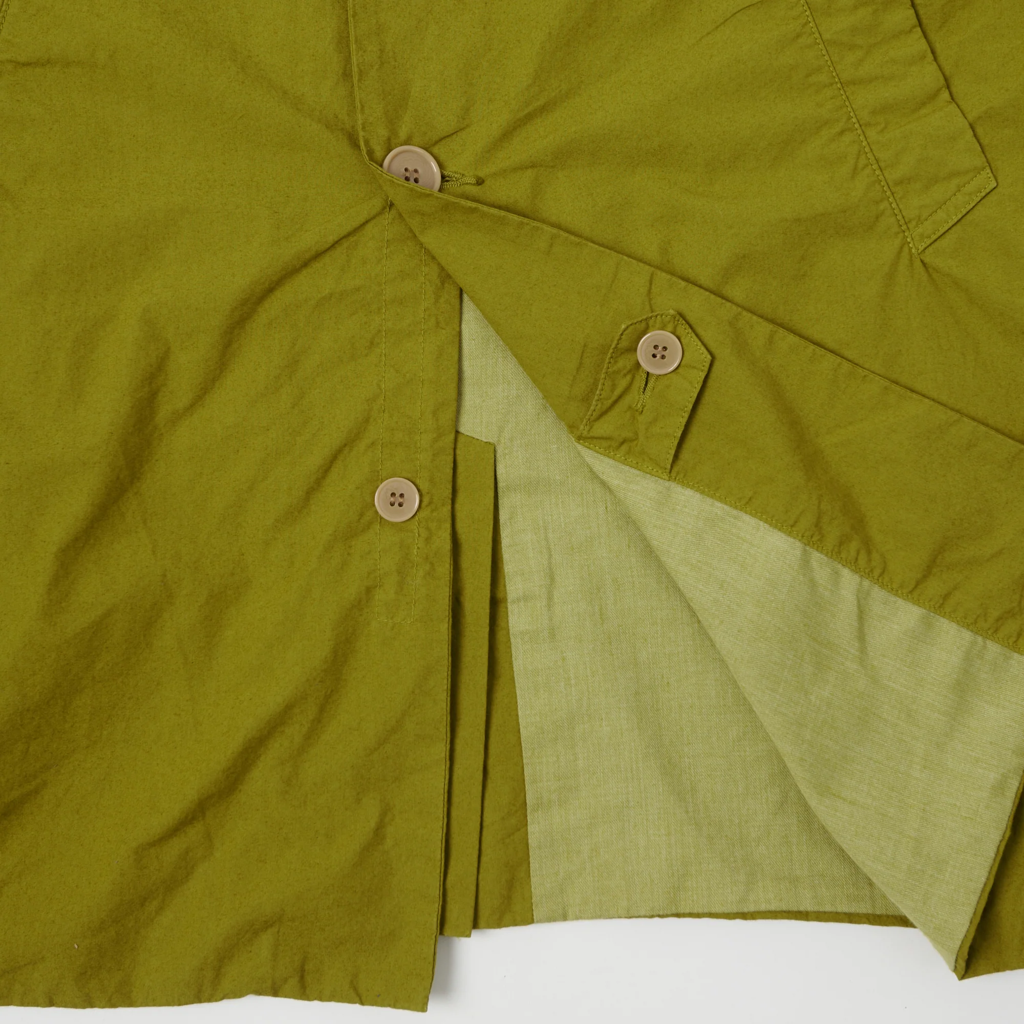 Spellbound Lightweight 'Typewriter' Coat - Green - Image 6