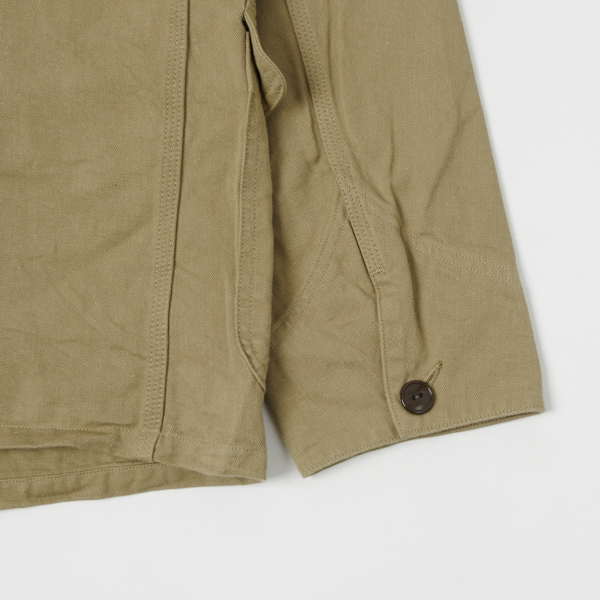 Spellbound Twill Work Jacket - Beige - Image 4