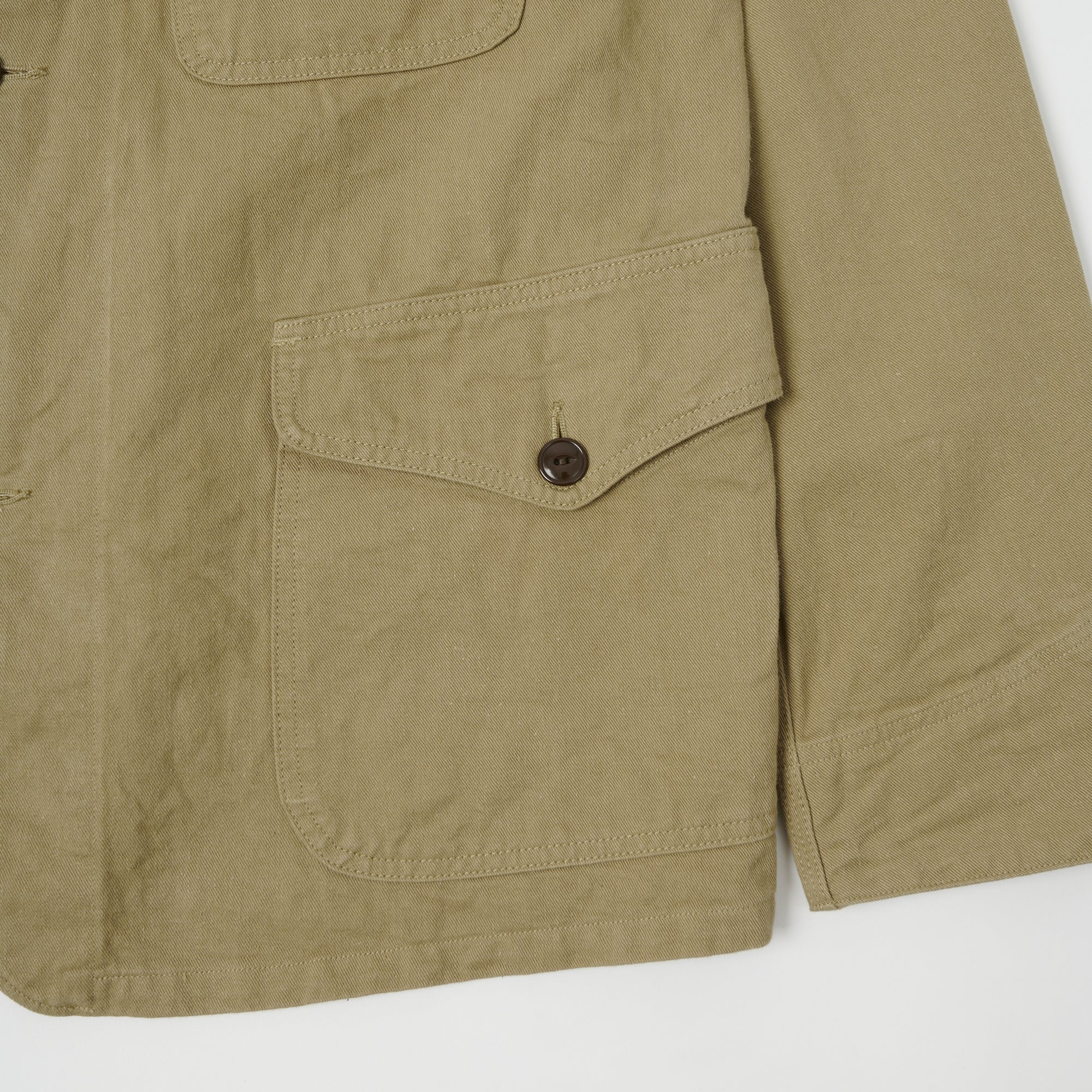 Spellbound Twill Work Jacket - Beige - Image 5