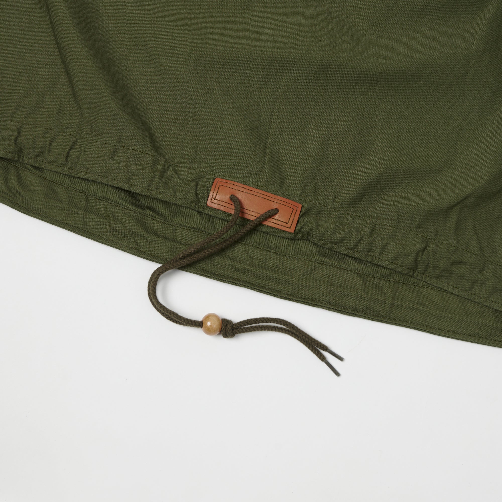 Spellbound Canvas Smock Jacket - Army Green - Image 4