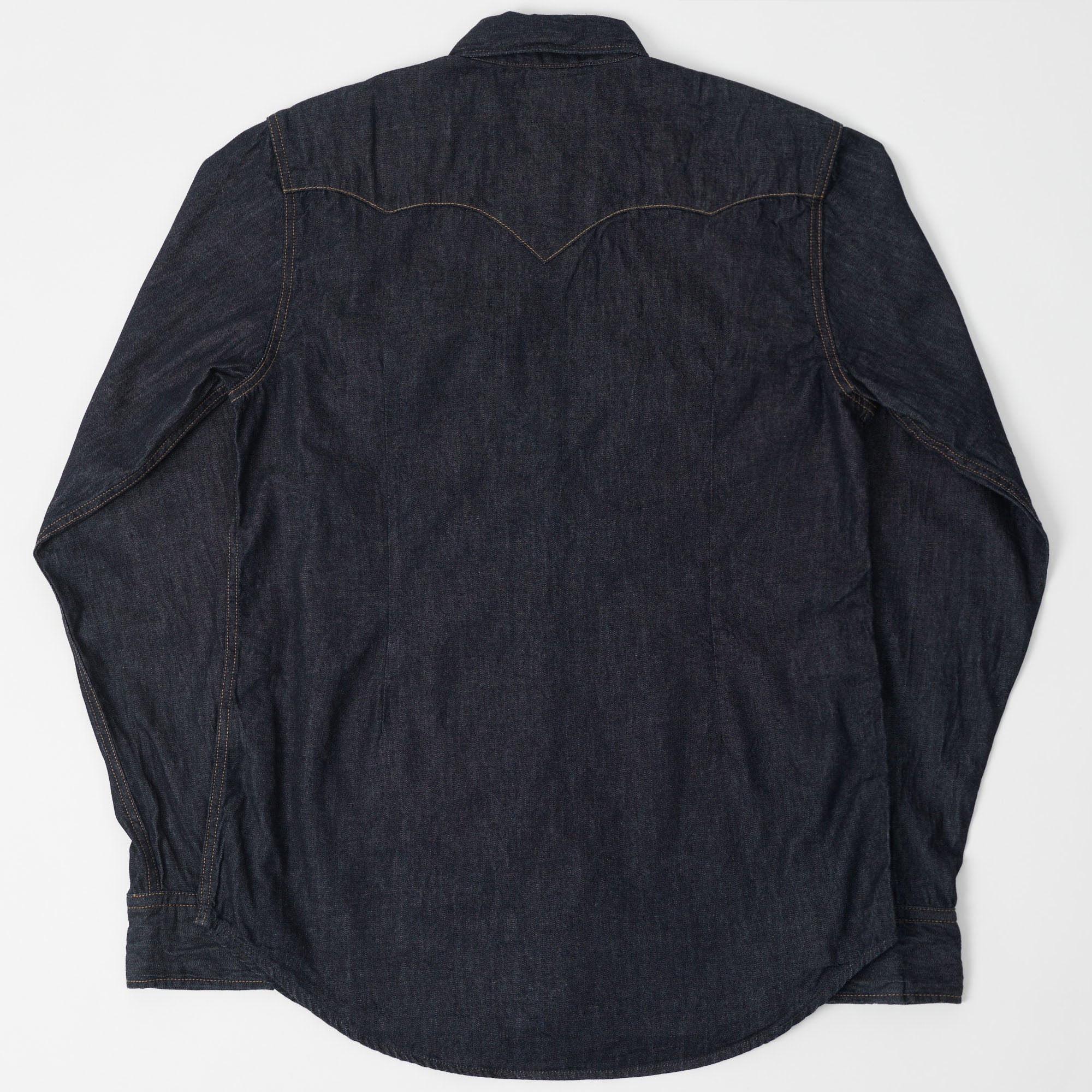 Spellbound 6oz Denim Western Shirt - Rinsed - Image 3