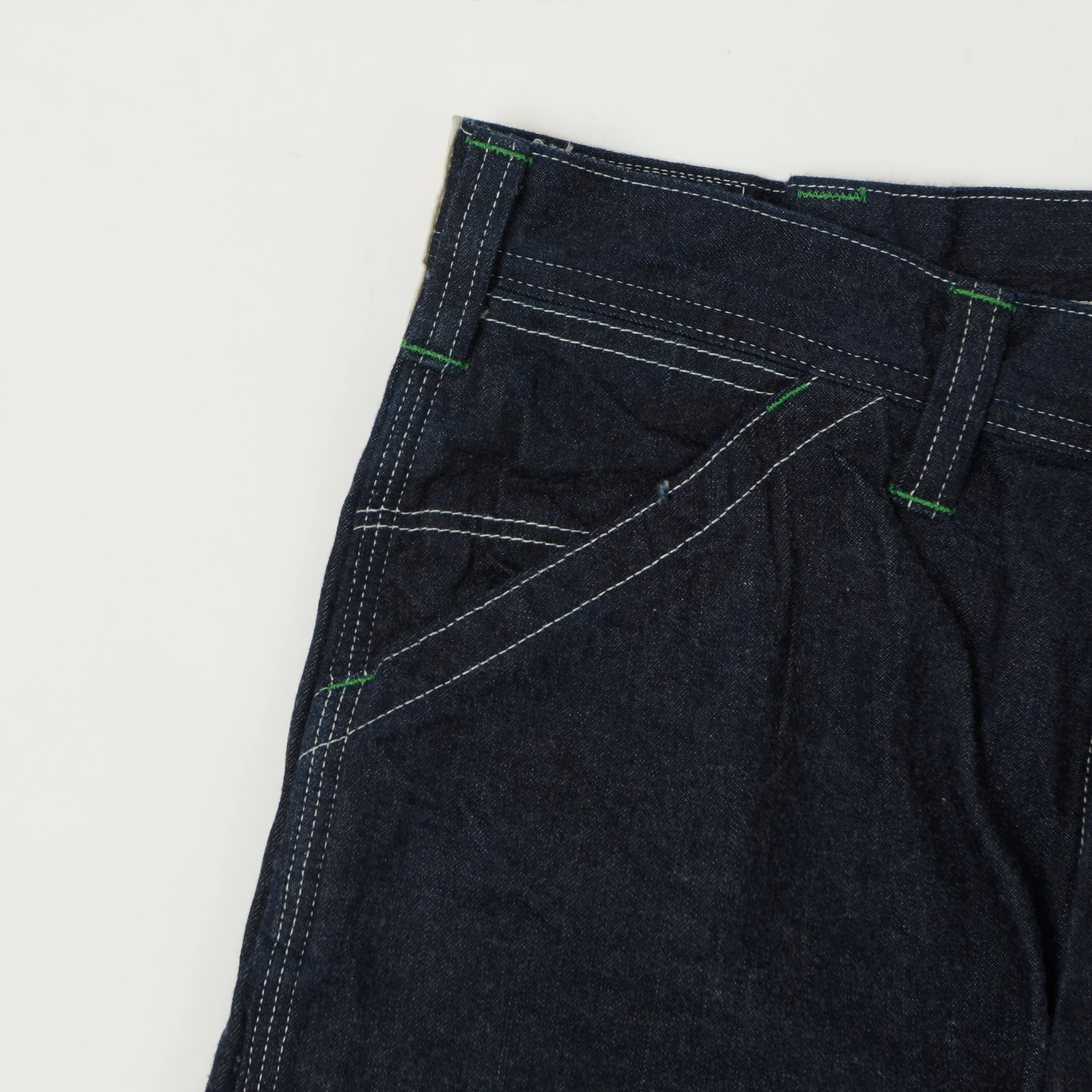Sugar Cane Denim Carpenters Trousers - One Wash - Image 3