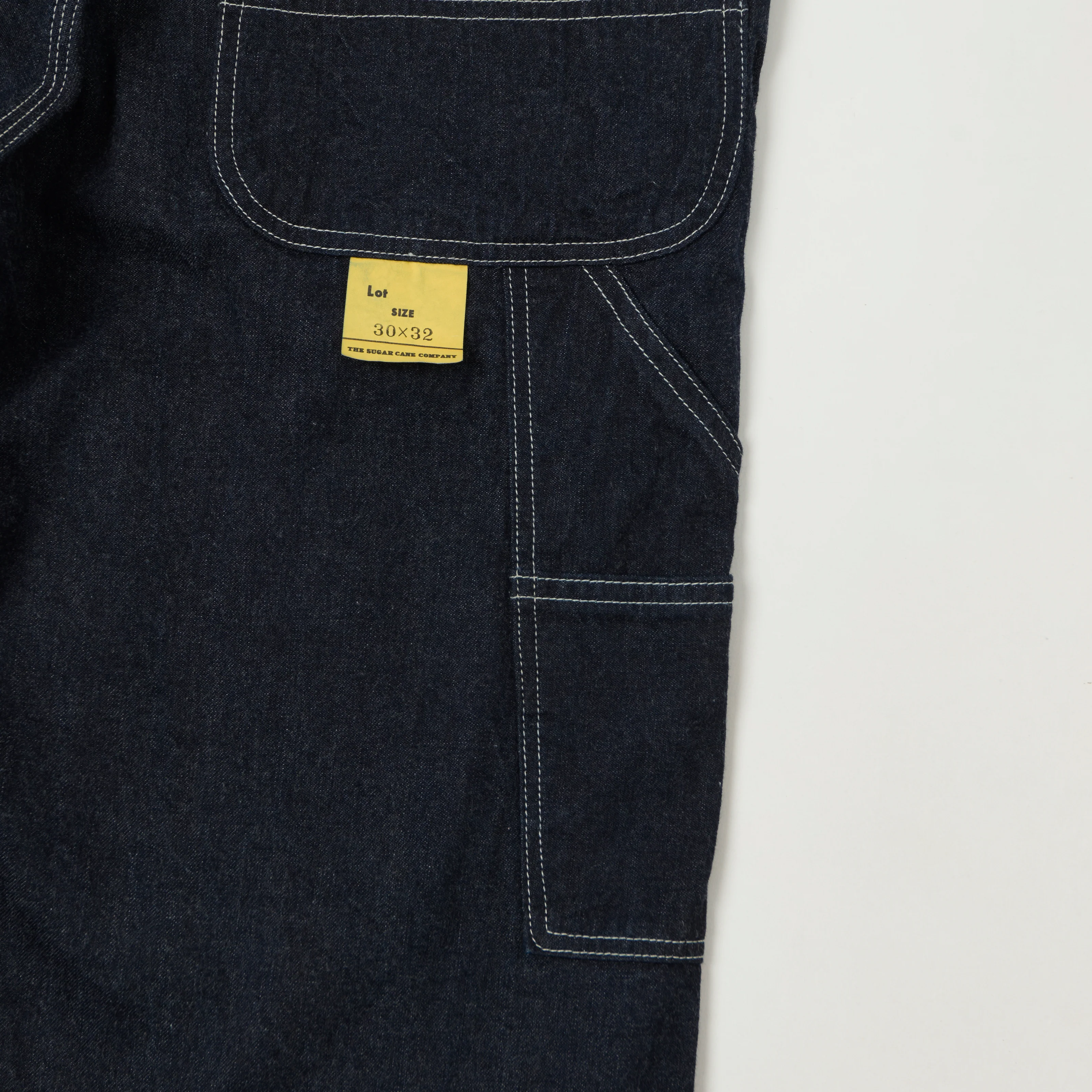 Sugar Cane Denim Carpenters Trousers - One Wash - Image 5