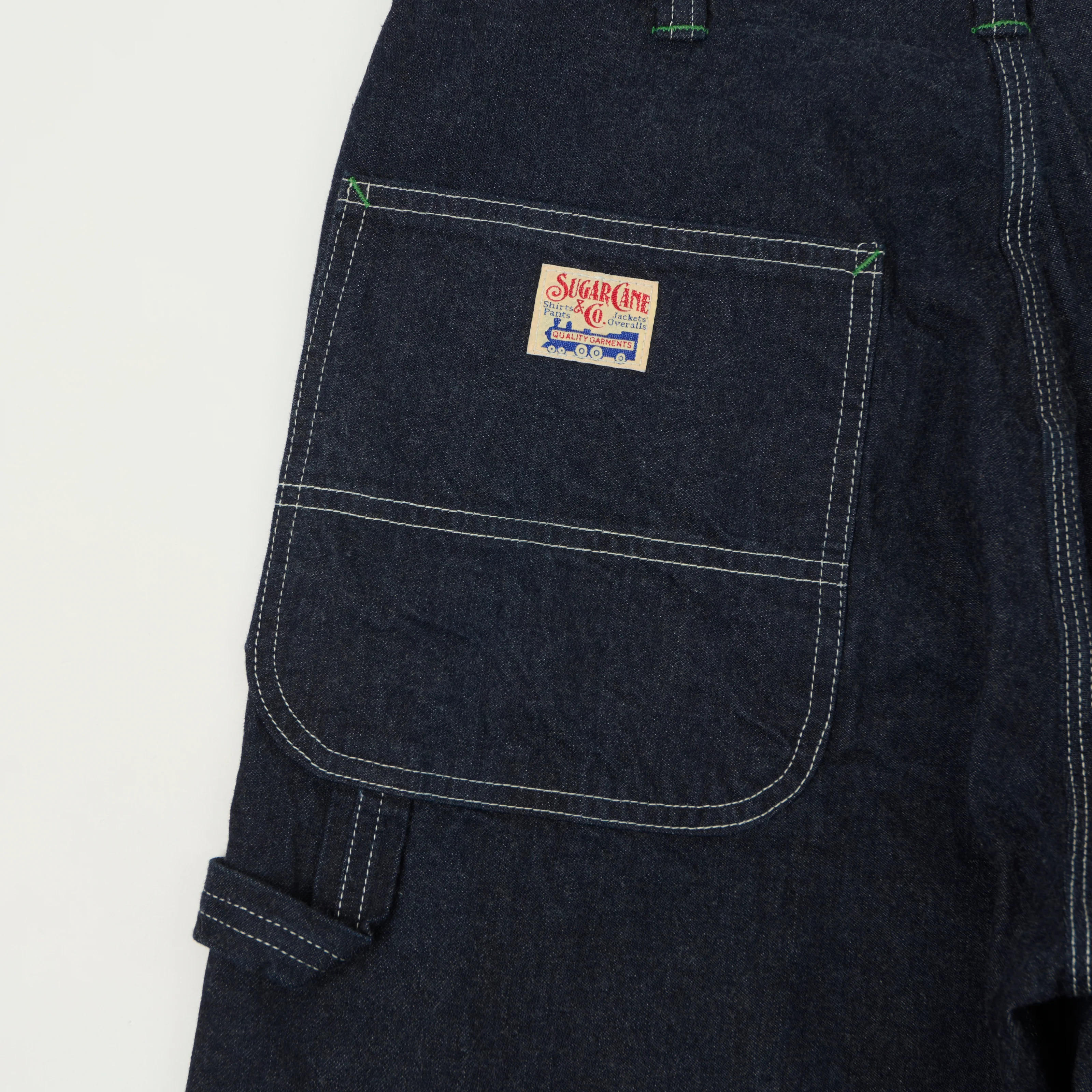 Sugar Cane Denim Carpenters Trousers - One Wash - Image 6
