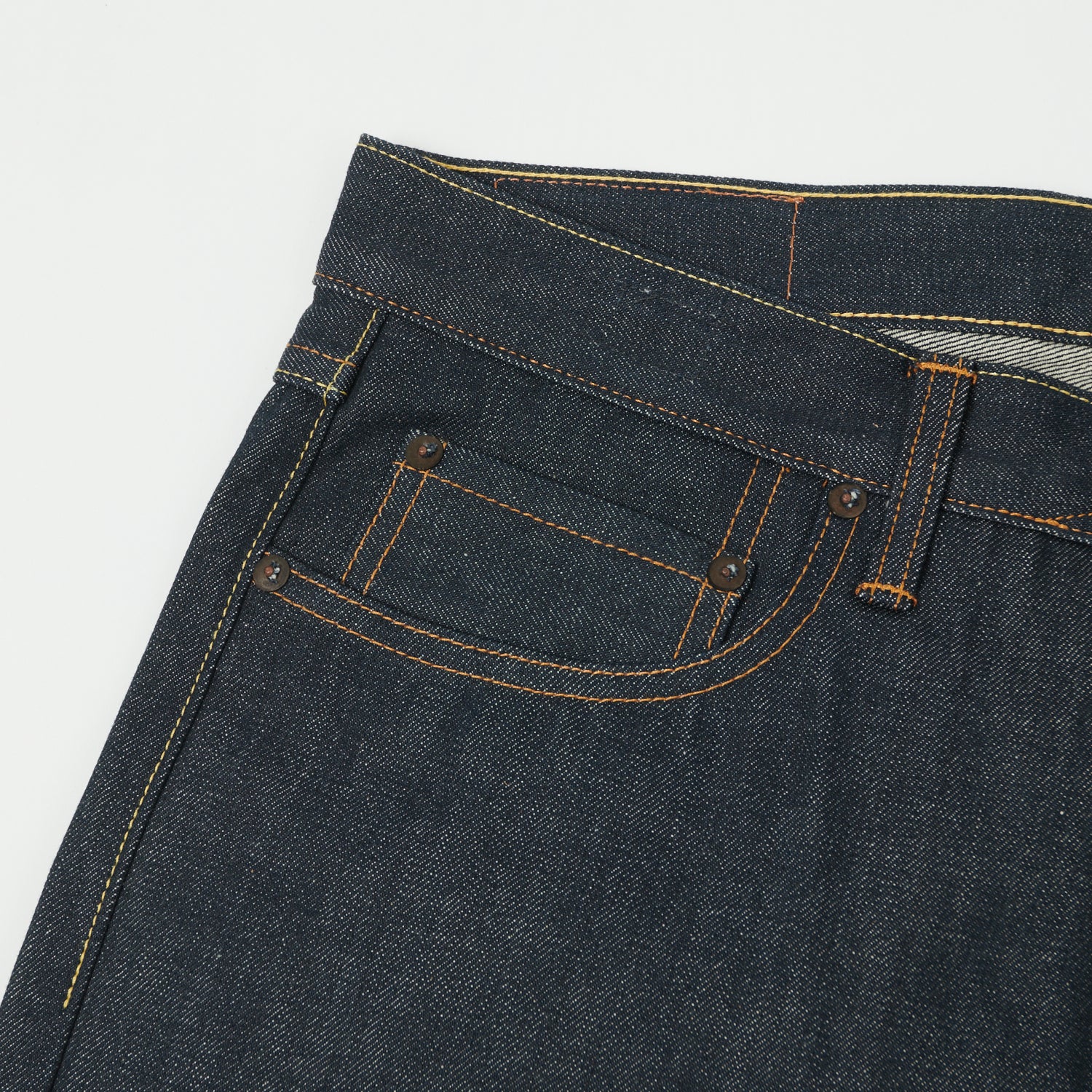 Tellason Sheffield 12.5oz Loose Straight Jean - Cone Mills - Image 5