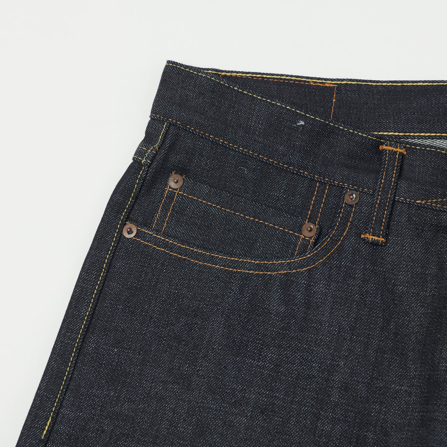Tellason Sheffield 14.75oz Loose Straight Jean - Cone Mills - Image 5