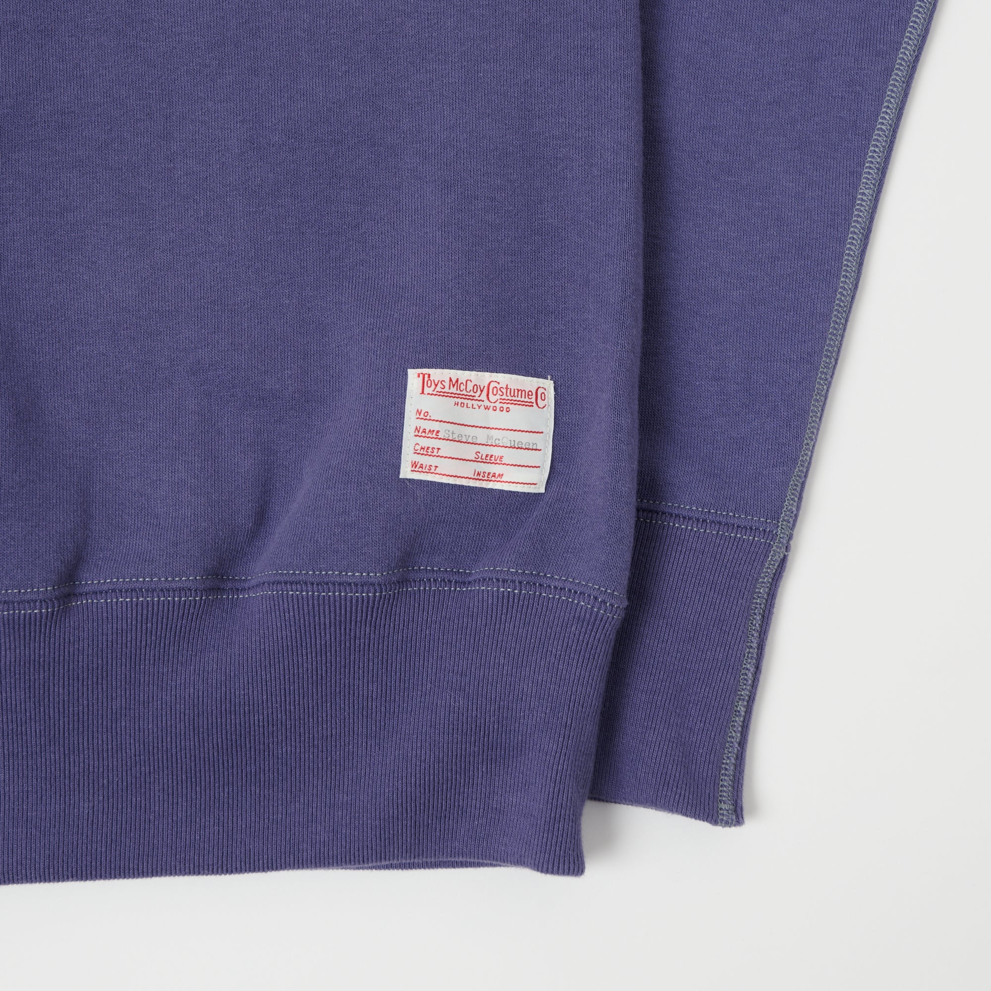 TOYS McCOY Steve McQueen Sweatshirt - Faded Blue - Image 3