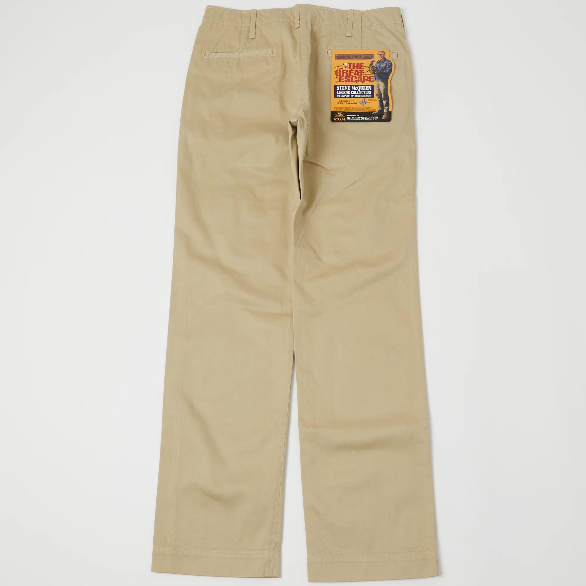 TOYS McCOY V. Hilts 'Steve McQueen' Chinos - Khaki - Image 6