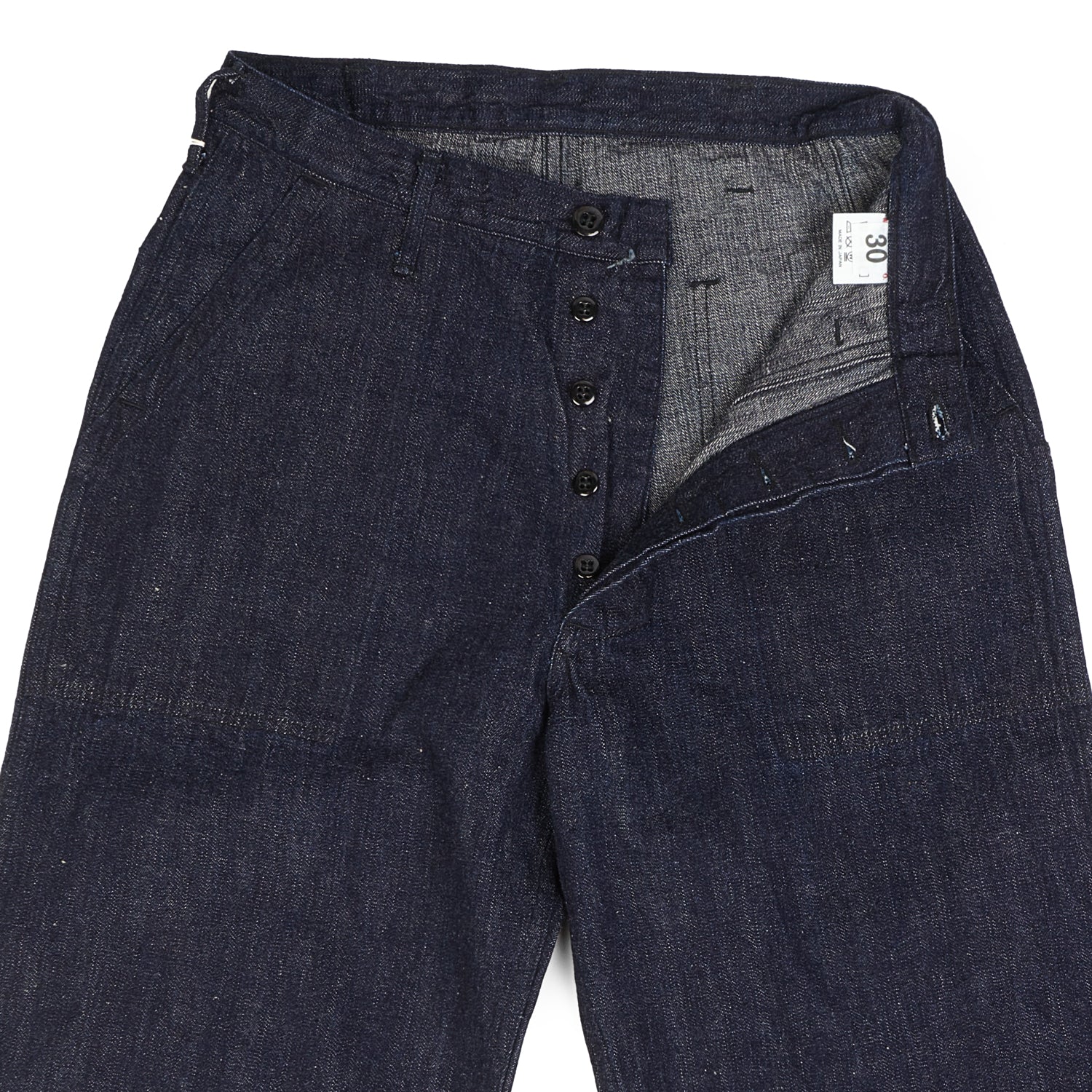 Warehouse & Co 1202 U.S. Navy Denim Utility Trouser - One Wash - Image 3