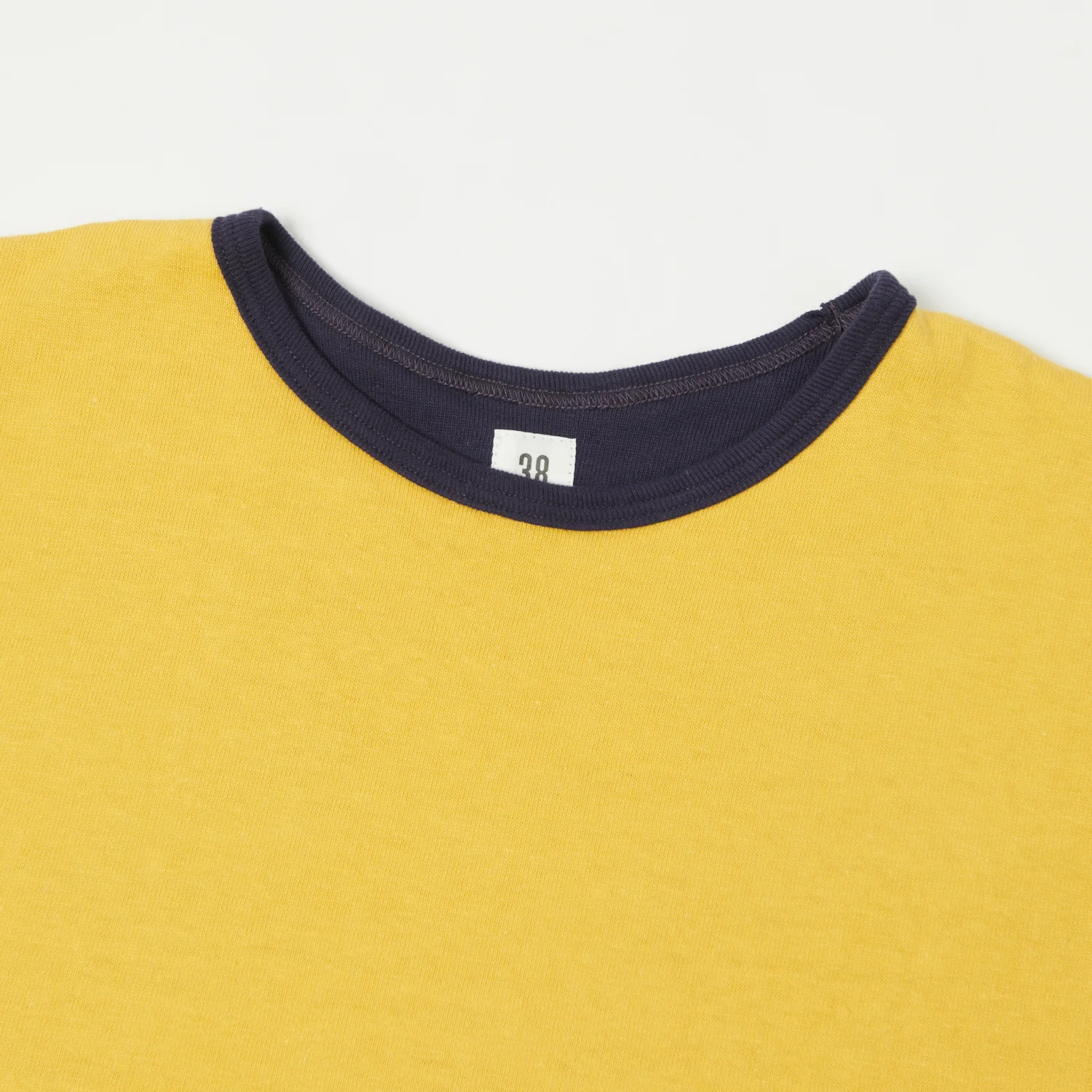 Warehouse & Co 4101 Duck Digger U.S. Navy Reversible T-Shirt - Yellow/Navy - Image 3
