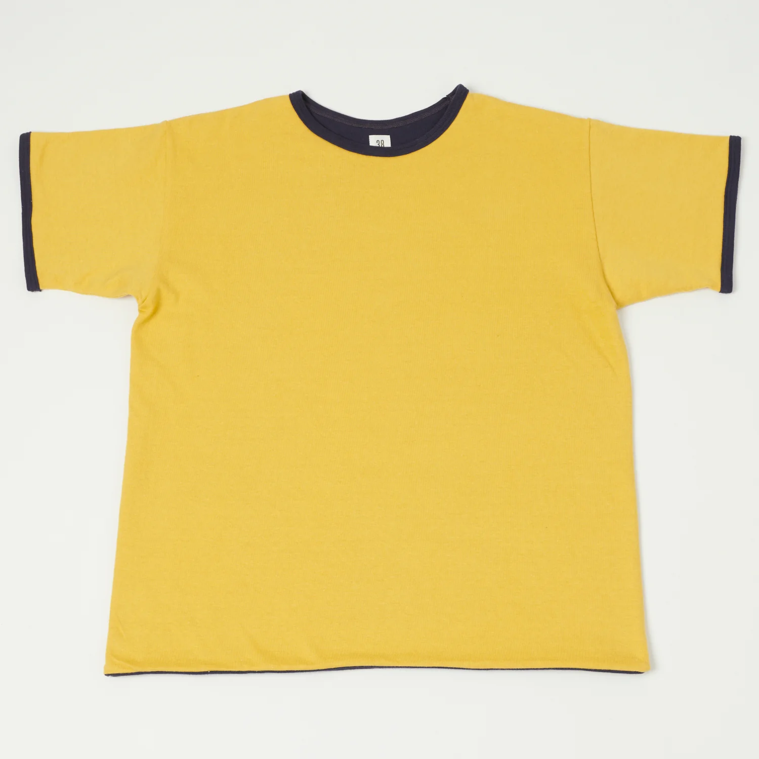 Warehouse & Co 4101 Duck Digger U.S. Navy Reversible T-Shirt - Yellow/Navy - Image 5