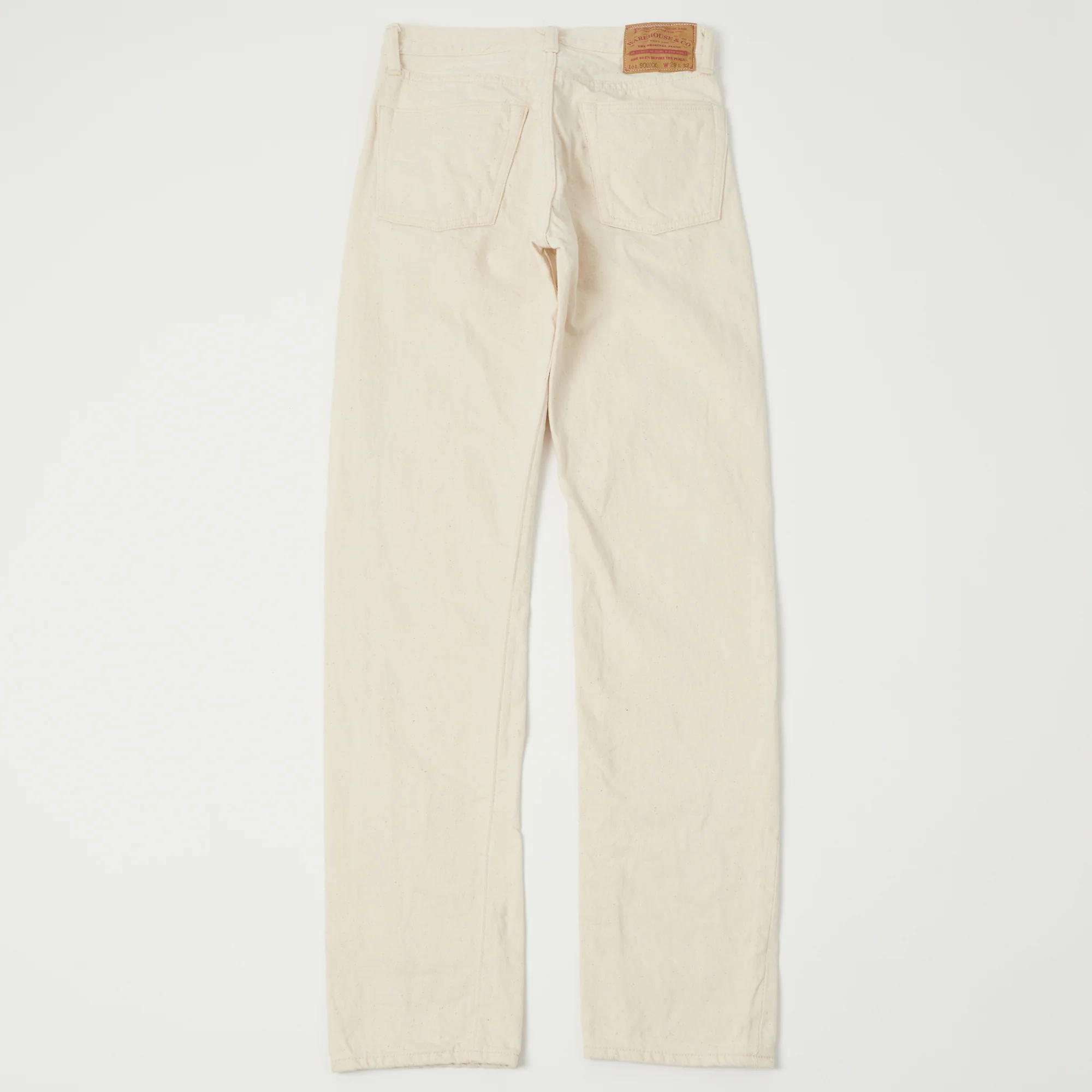 Warehouse & Co 900XX 13.5oz Slim Tapered Jean - Ecru - Image 6