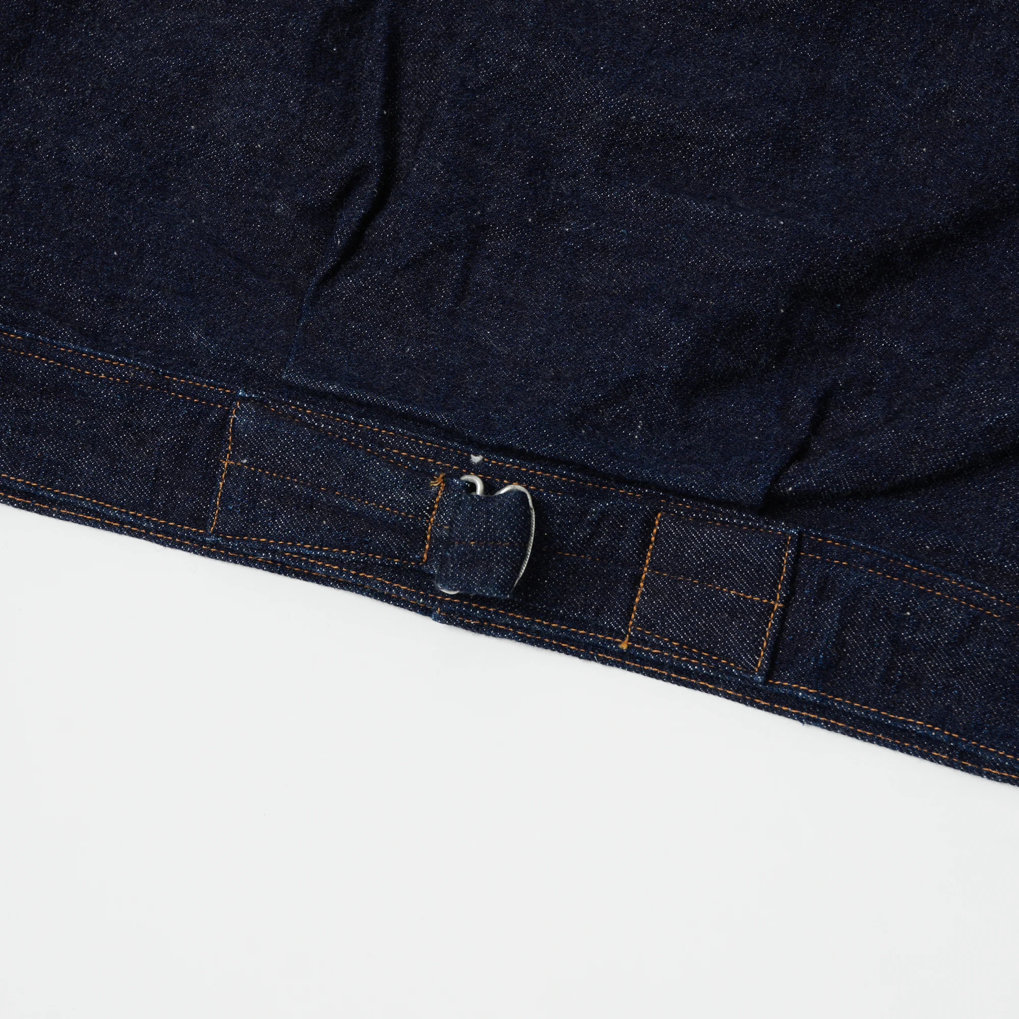Warehouse & Co 'Brown-Duck & Digger' Denim Blouse Jacket - Rinsed - Image 5