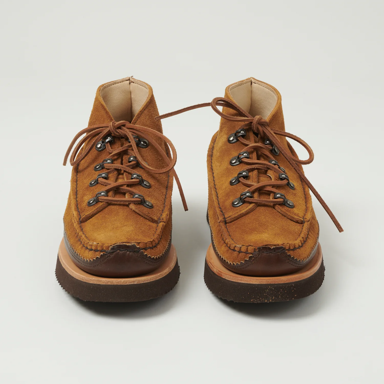 Yuketen Handsewn Tokyo DB Chukka w/21 Boot - FO G Brown x G Brown - Image 3