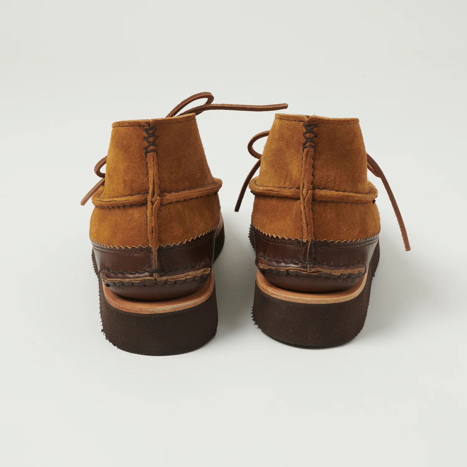 Yuketen Handsewn Tokyo DB Chukka w/21 Boot - FO G Brown x G Brown - Image 4